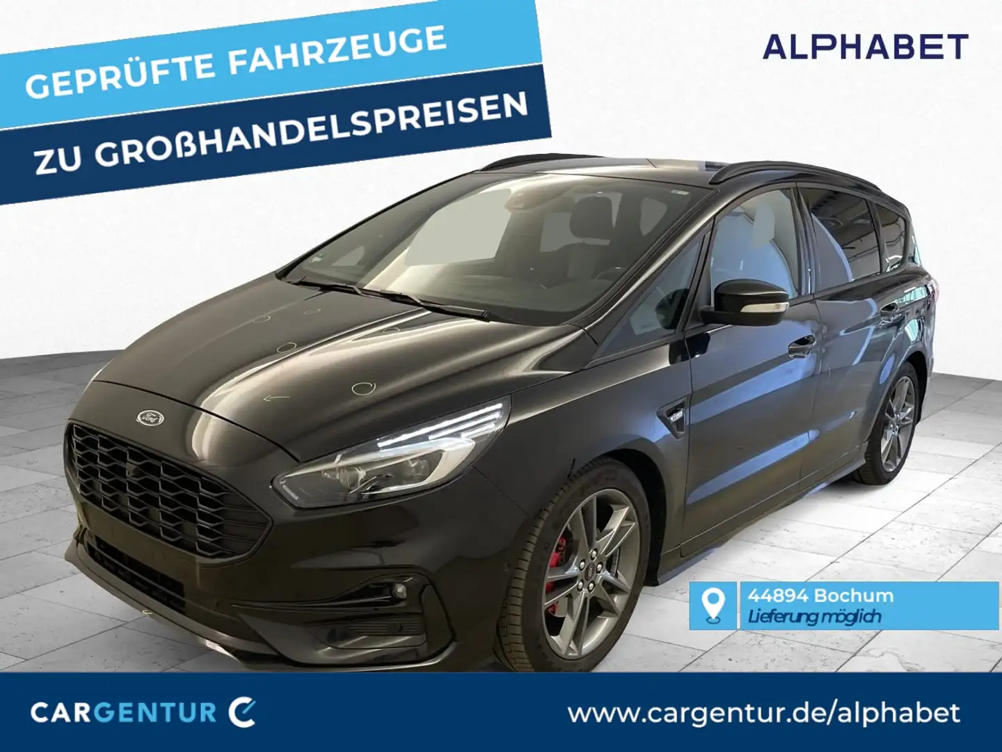 Ford S-Max 2.0 EcoBlue ST-Line SpoSi ACC LED Navi Noir - 1