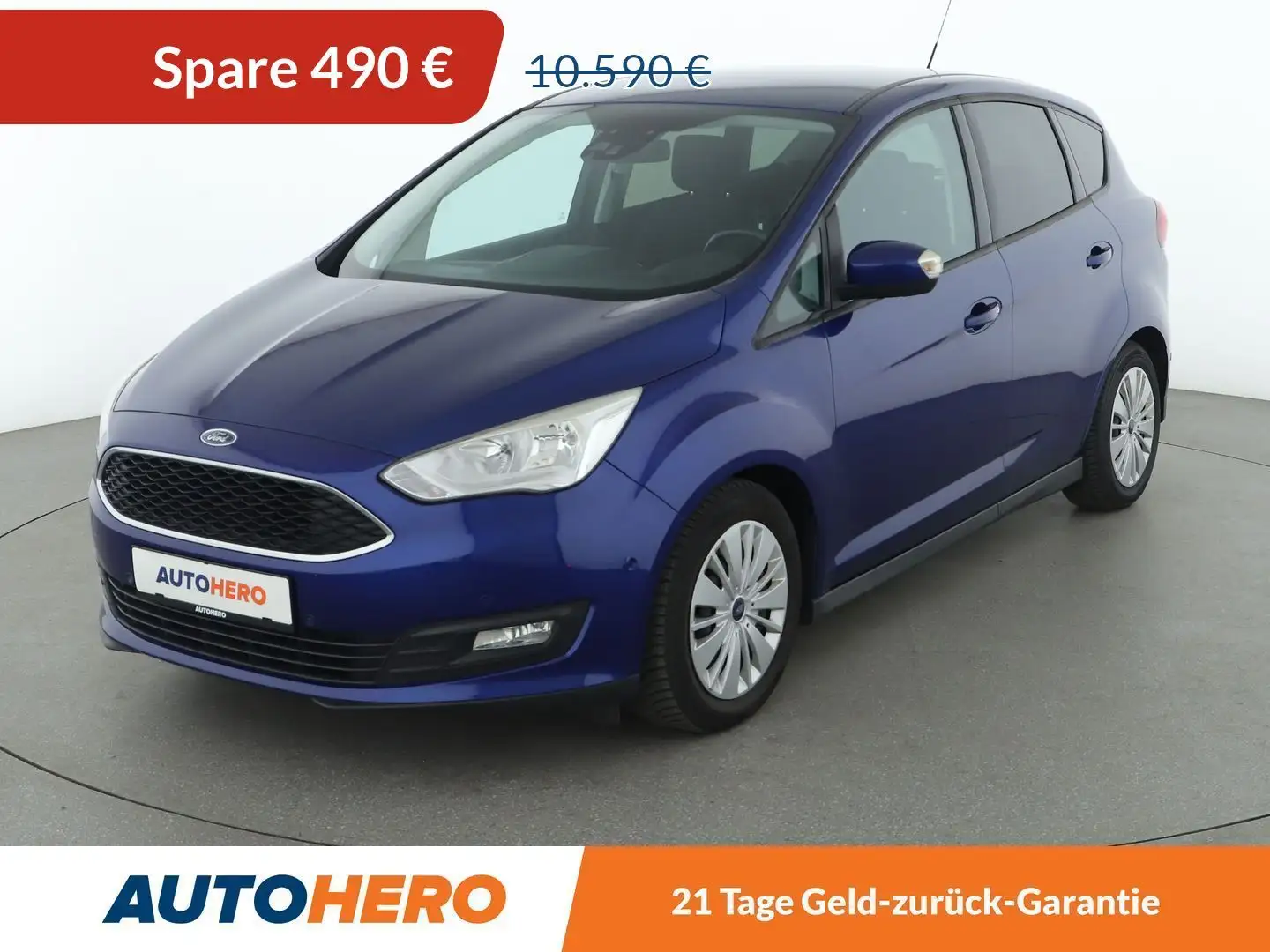 Ford C-Max 1.0 EcoBoost Business Edition*NAVI*TEMPO*PDC*SHZ* Blau - 1