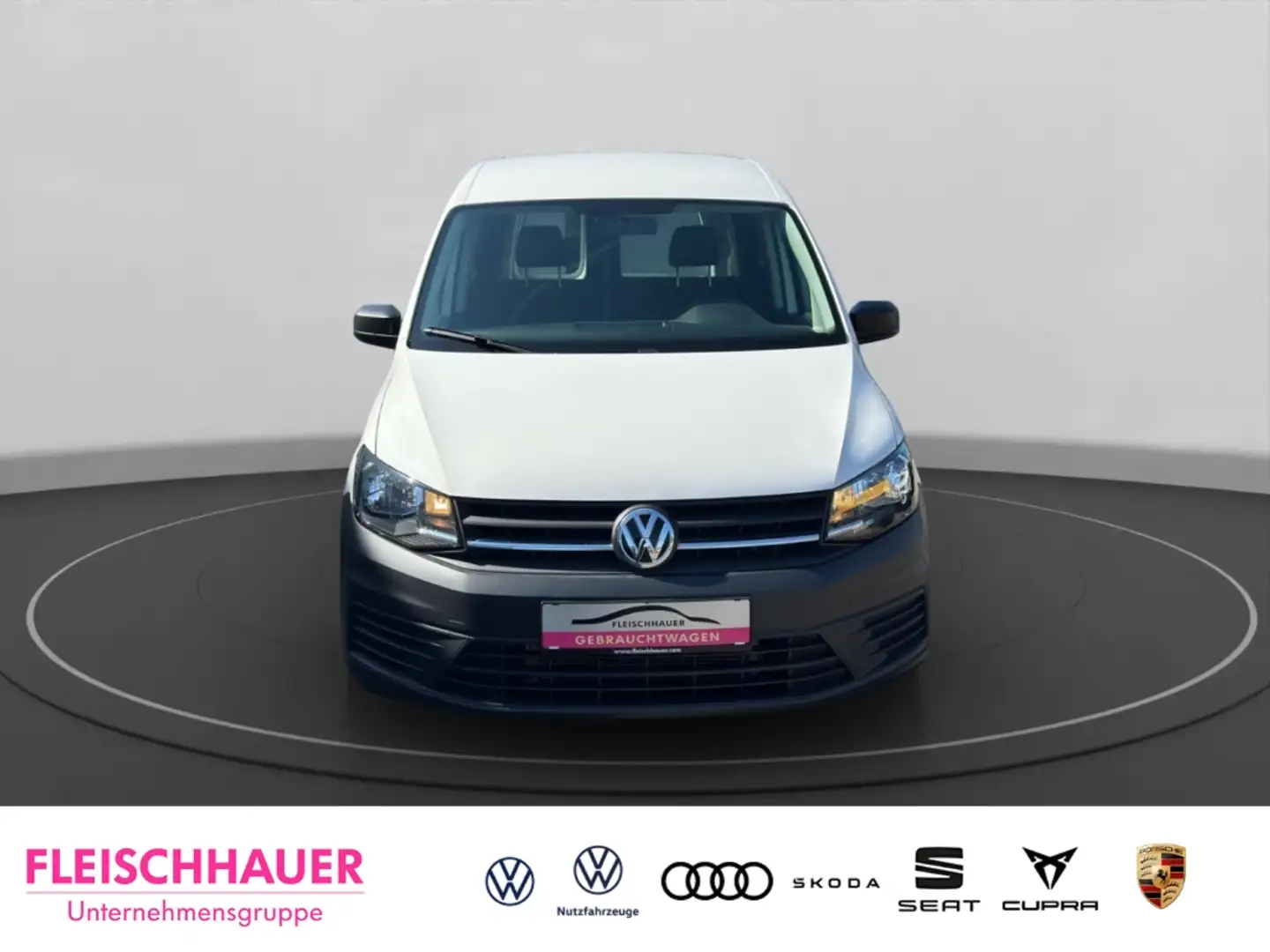 Volkswagen Caddy Kasten EcoProfi 1.0 PDC,Klima,Trennwand Weiß - 2