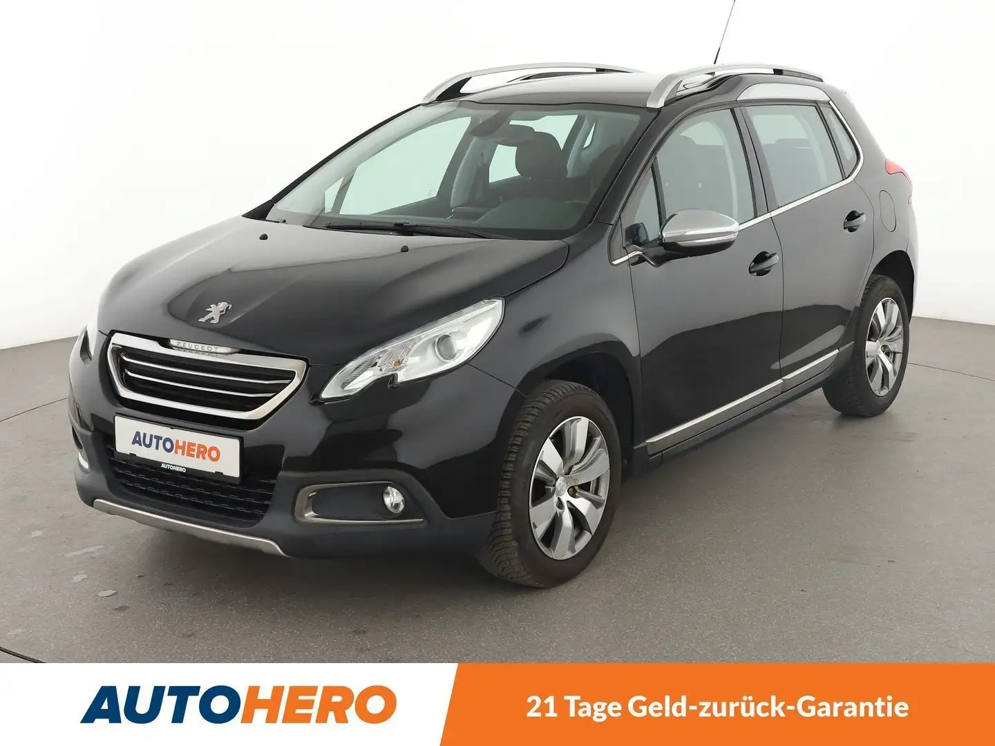 Peugeot 2008 1.6 Allure*NAVI*TEMPO*PDC*SHZ*KLIMA*GARANTIE* Schwarz - 1