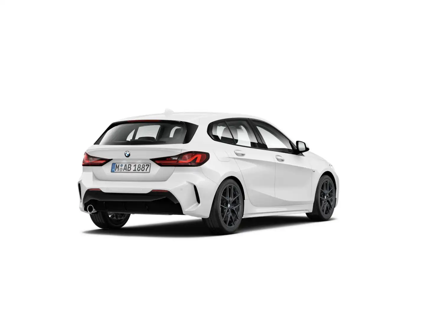 BMW 118 i M-Sport LED W-LAN NAVI SHZ PDC KLIMA Weiß - 2