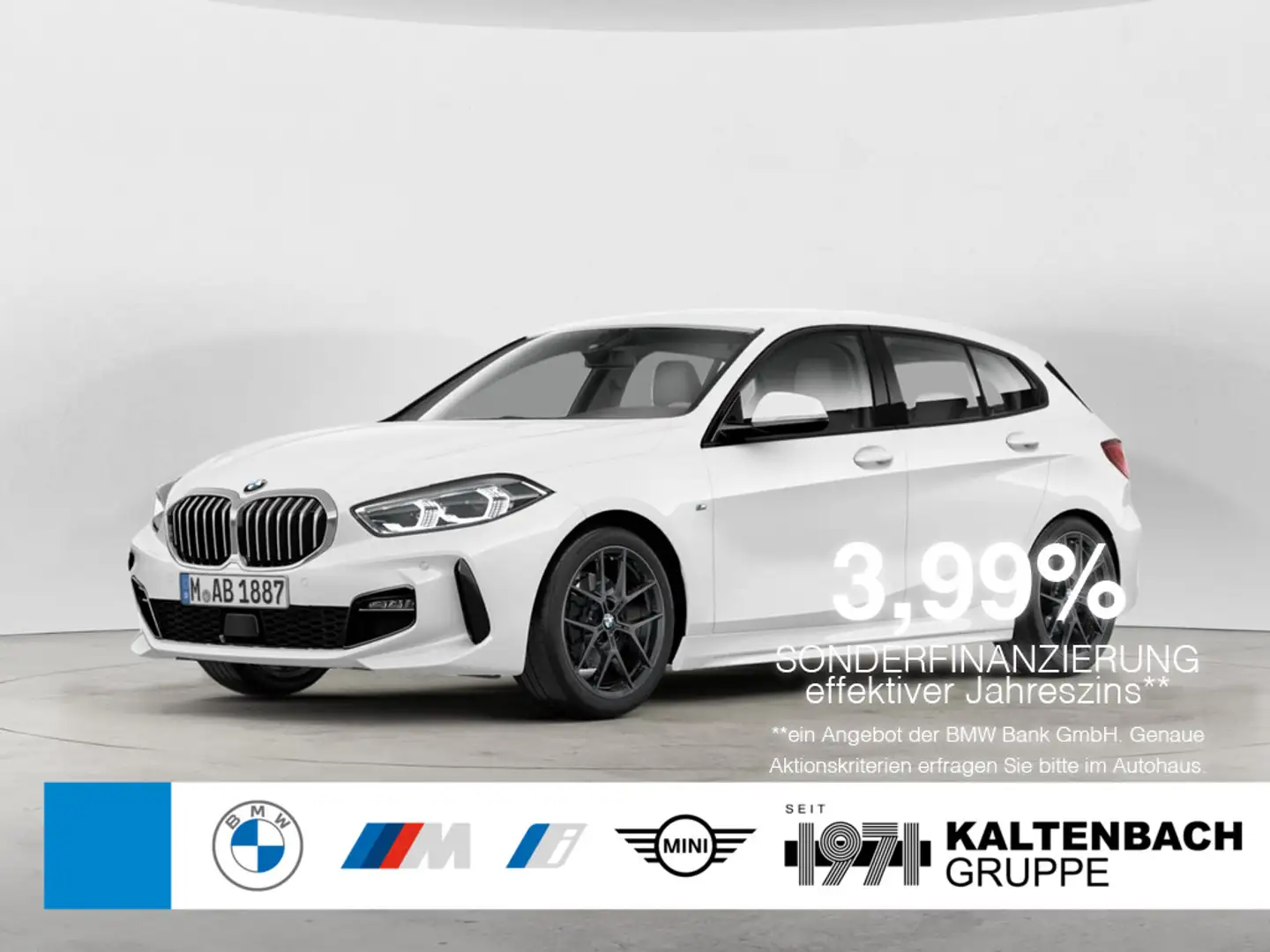 BMW 118 i M-Sport LED W-LAN NAVI SHZ PDC KLIMA Weiß - 1