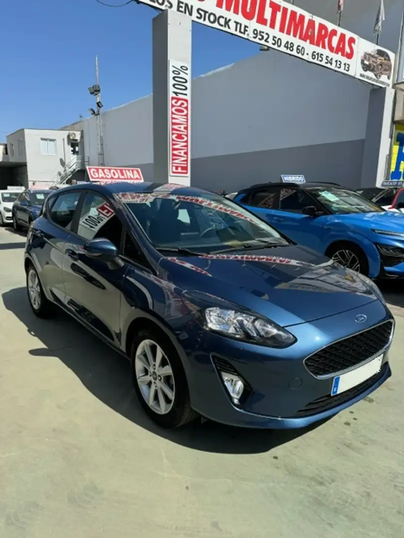 Ford Fiesta 1.1 Ti-VCT Trend Azul - 1