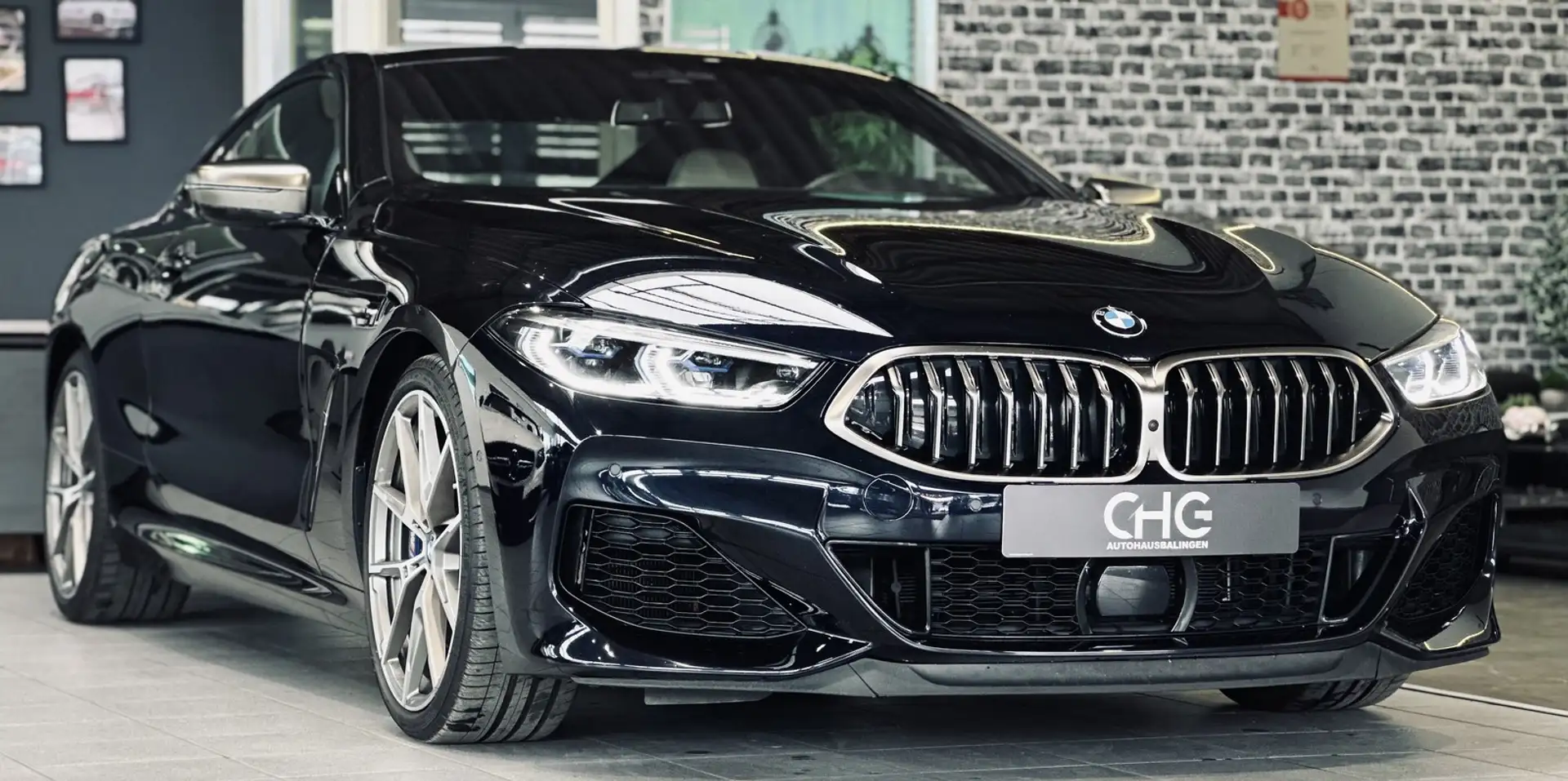 BMW M850 i xDrive AERO|HUD|SOFTCLOSE|360*|ACC|SHADOW| Schwarz - 1