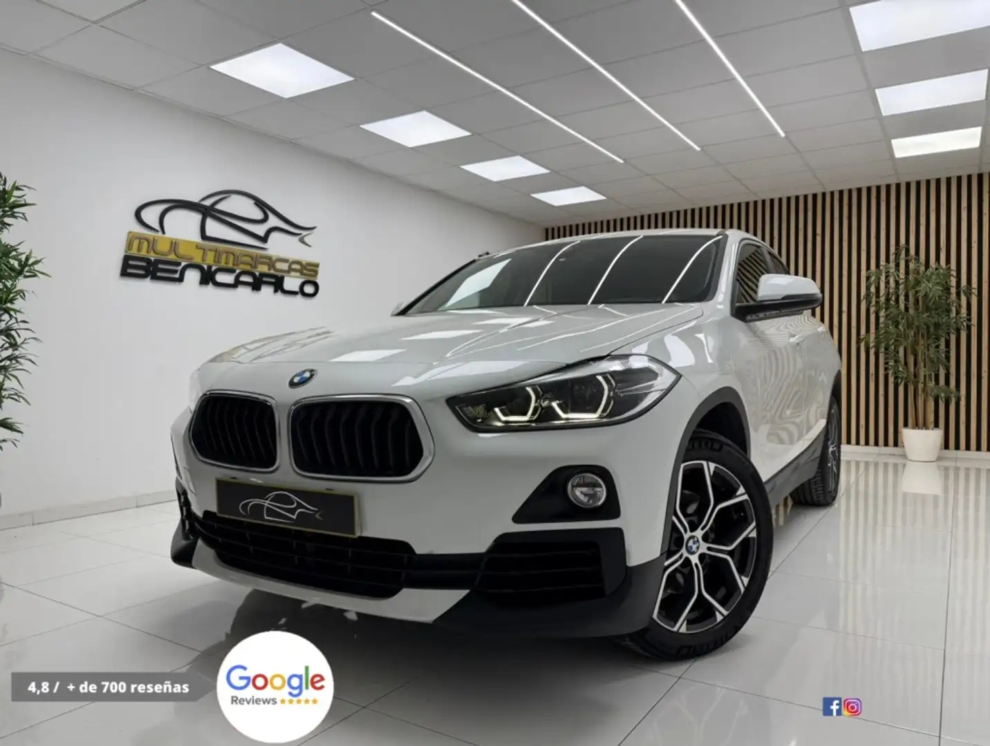 BMW X2 sDrive 18iA Blanco - 1