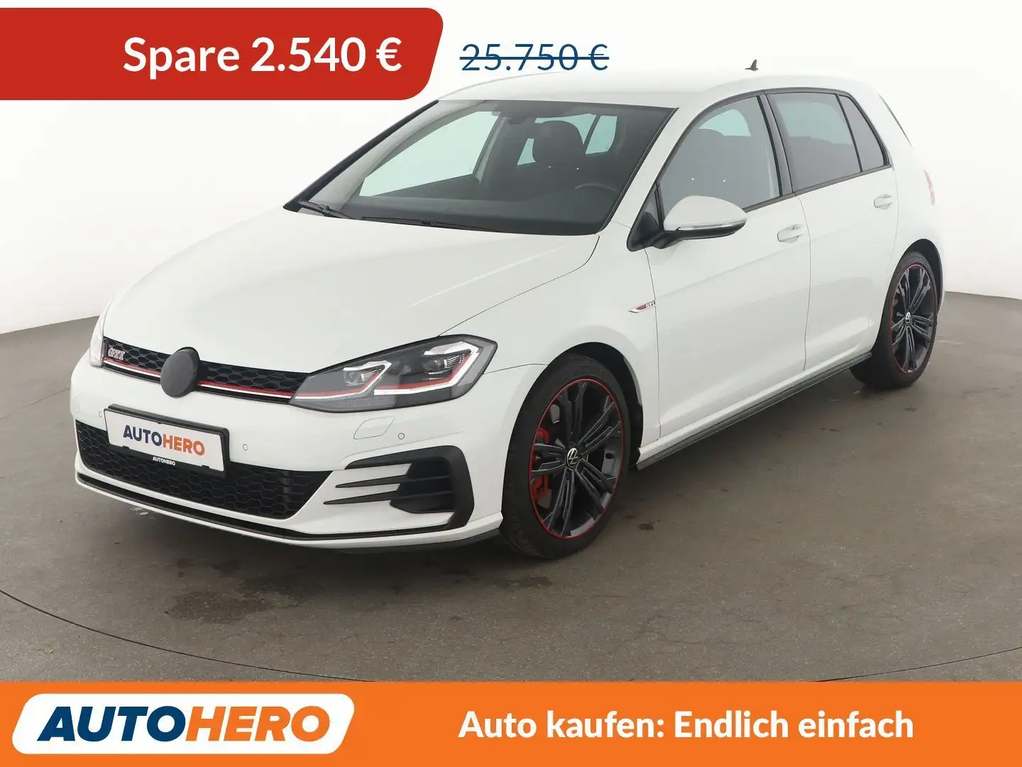 Volkswagen Golf GTI 2.0 TSI GTI Performance BM Aut.*NAV*LED*ACC*ACC*SH Weiß - 1
