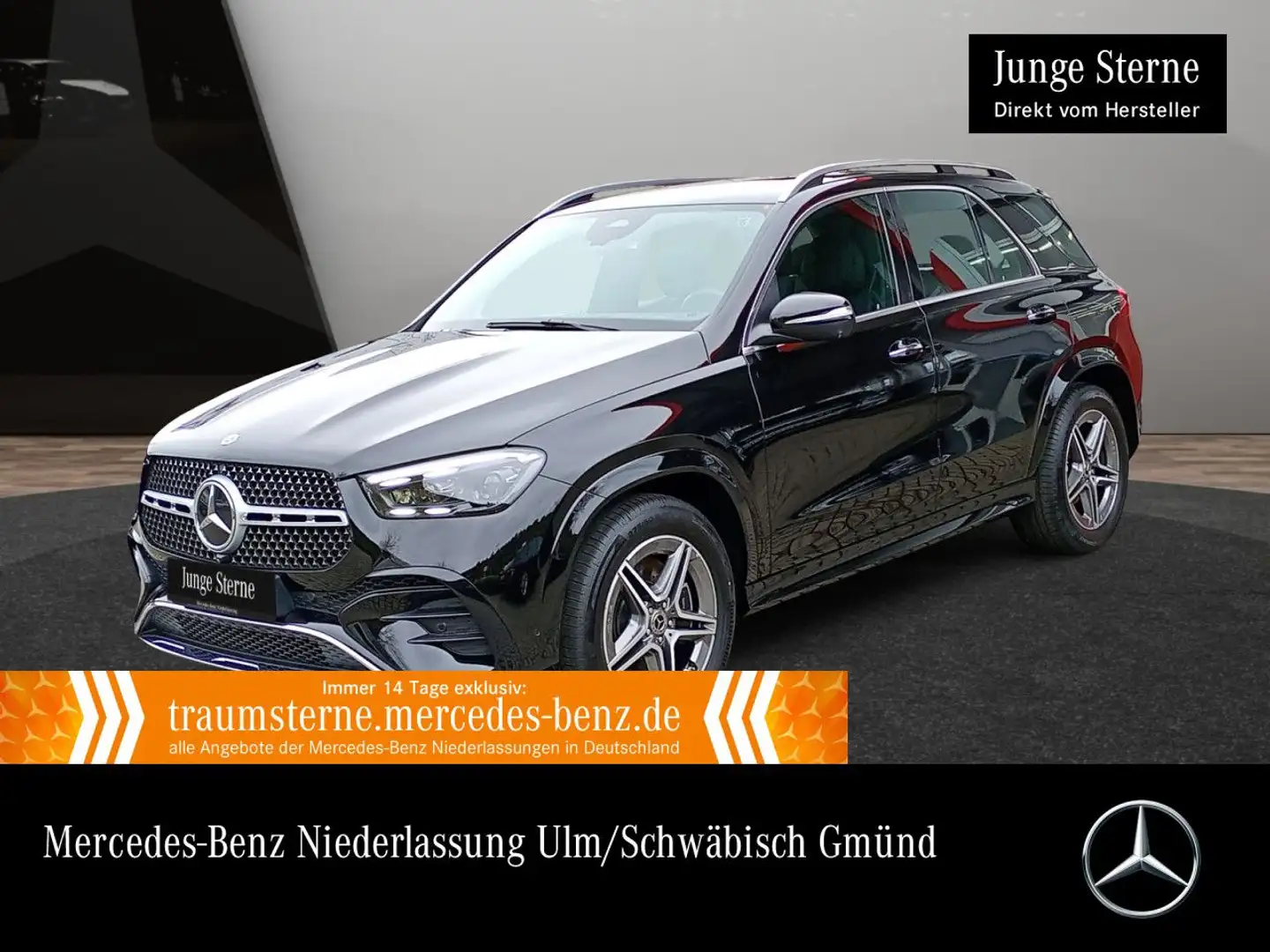 Mercedes-Benz GLE 450 4M AMG+360+MULTIBEAM+20"+HUD+SITZKLIMA+9G Schwarz - 1