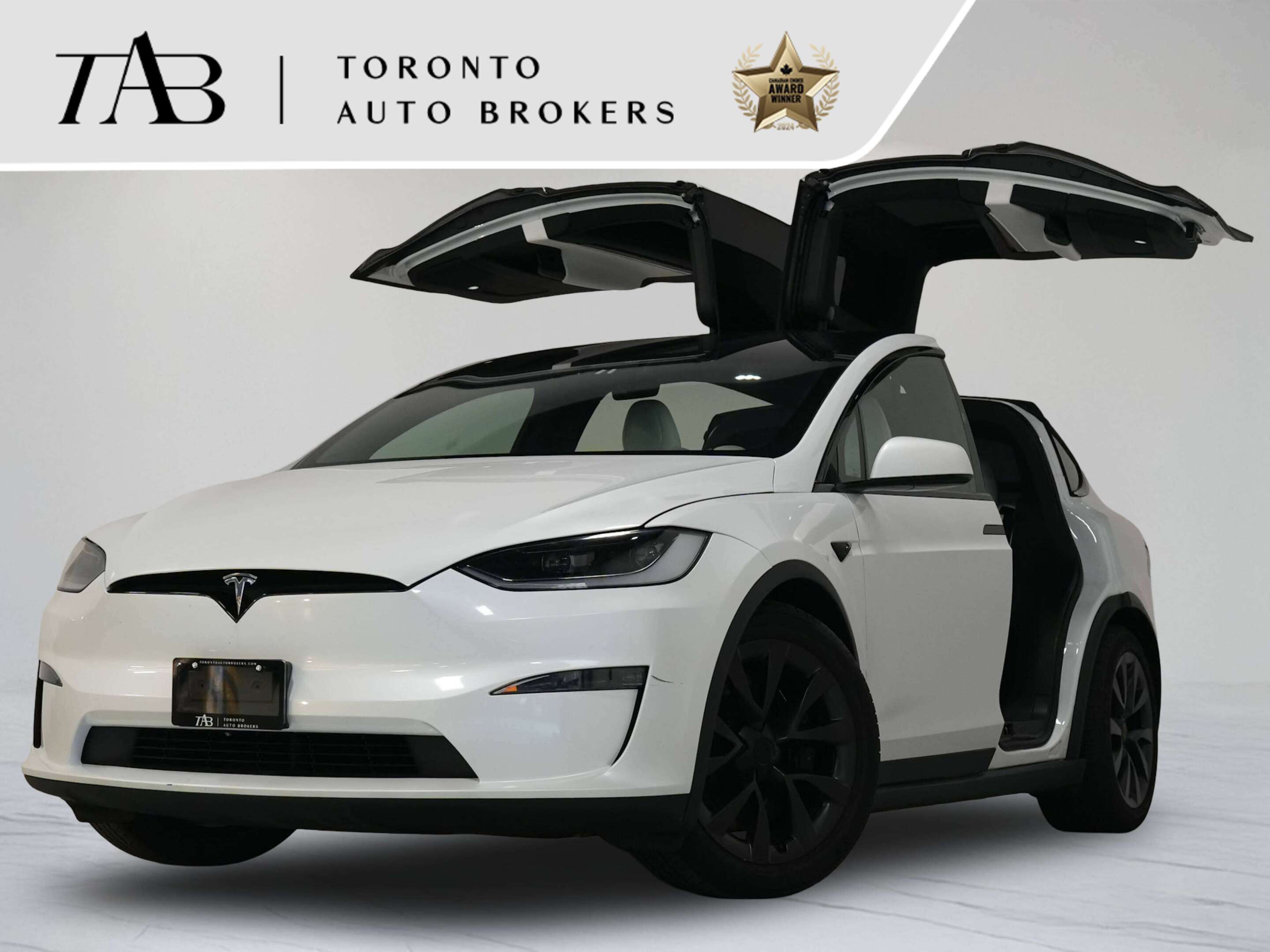 White 2023 Tesla Model X SUV / Crossover All-Wheel Drive Automatic