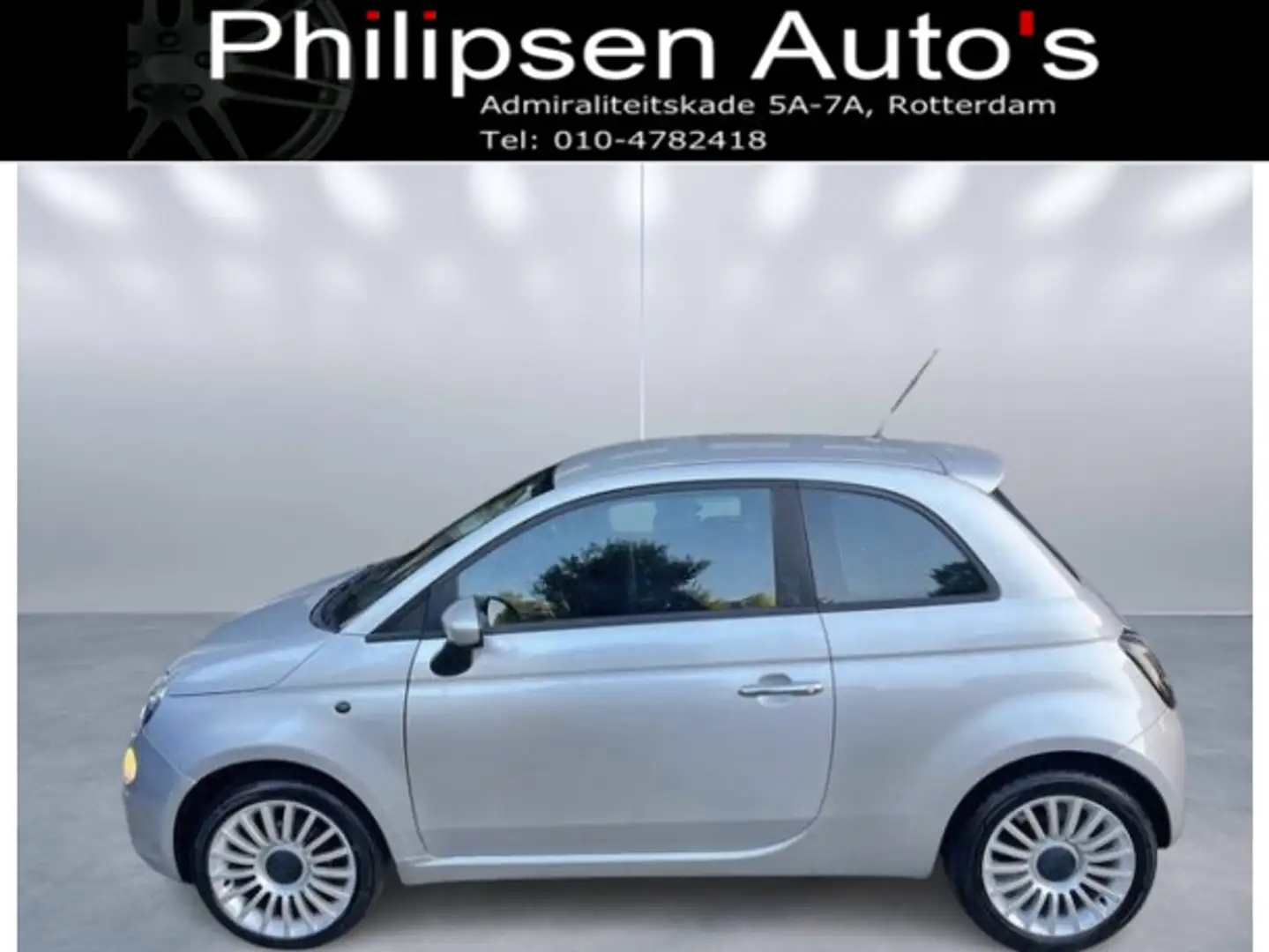 Fiat 500 1.2 Pop Automaat Gris - 1