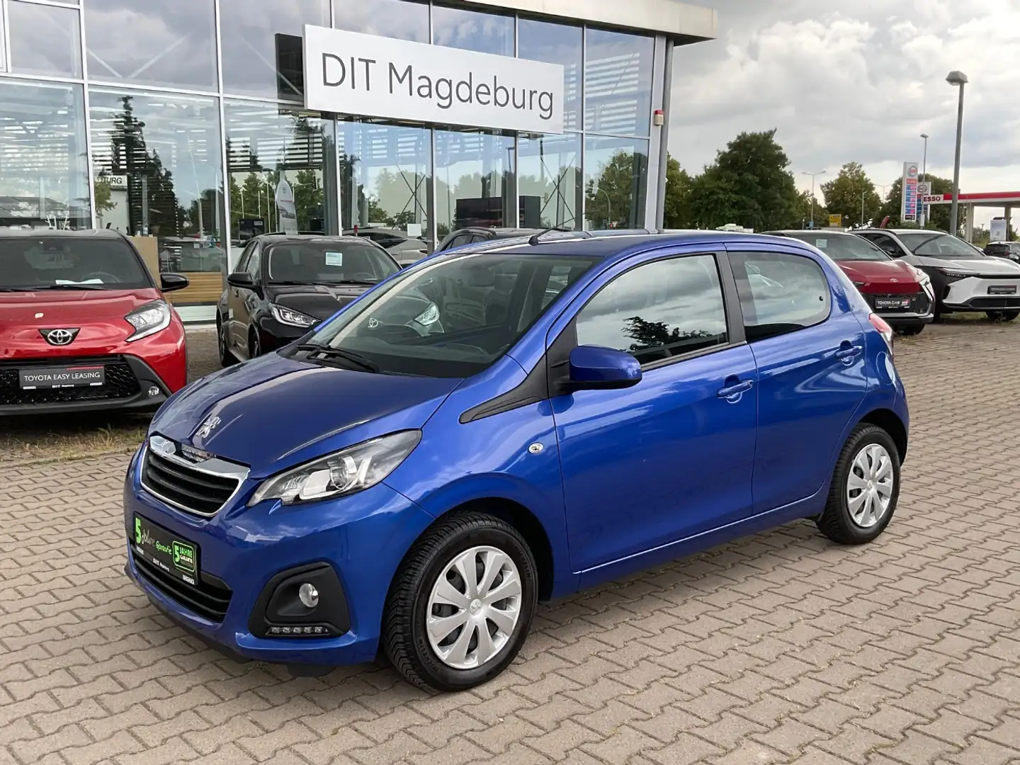 Peugeot 108 1.0 VTi Active DAB,Bluetooth,Klima,ZV Синій - 2