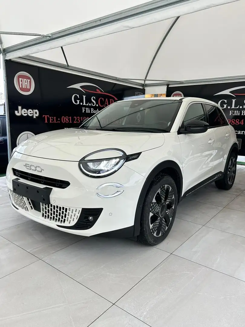 Fiat 600 600 Hybrid 100 CV DCT MHEV La Prima Bianco - 2