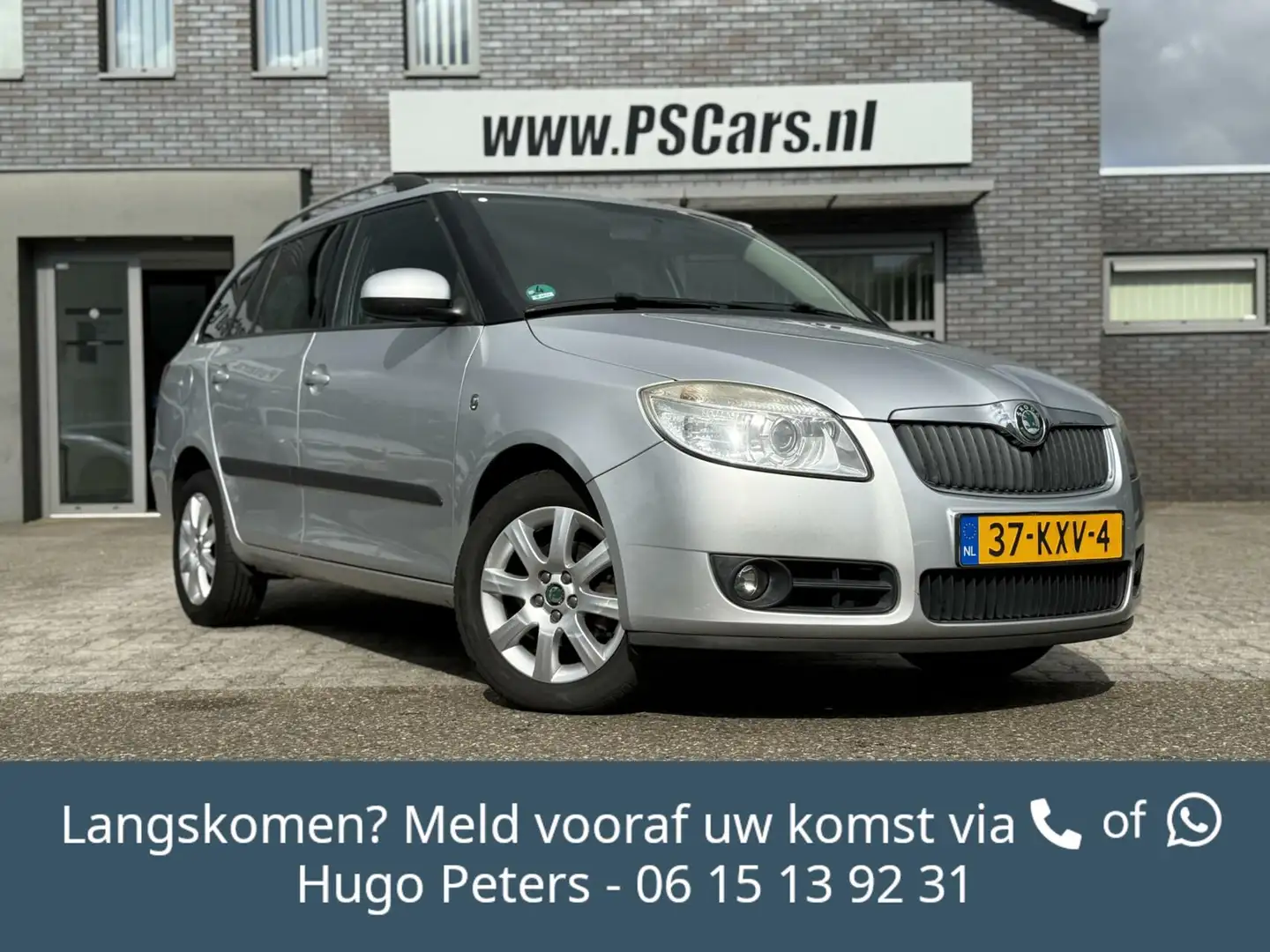 Skoda Fabia Combi 1.4-16V Climate|Cruise|PDC|Trehkaak|Velgen Zilver - 1