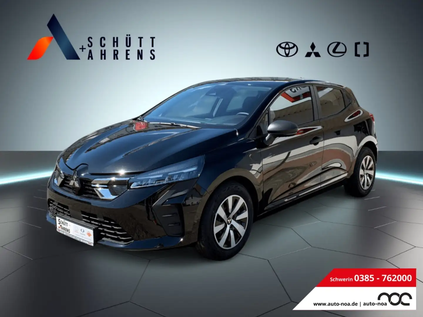 Mitsubishi Colt Basis 1.0 EU6d Berganfahrassistent, Bluetooth,Klim Noir - 1