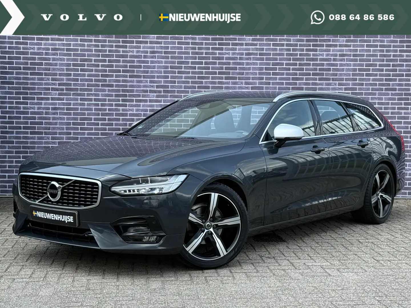 Volvo V90 2.0 D3 R-Design | Stoelverwarming V+A | Standkache Grigio - 1