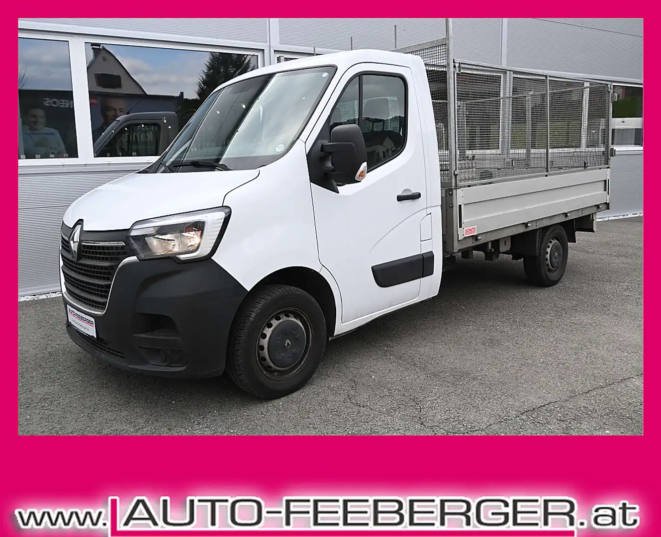 Renault Master Pritsche L2 3,5t 135,Klima,Anhängekupplung,Neuw... Weiß - 1