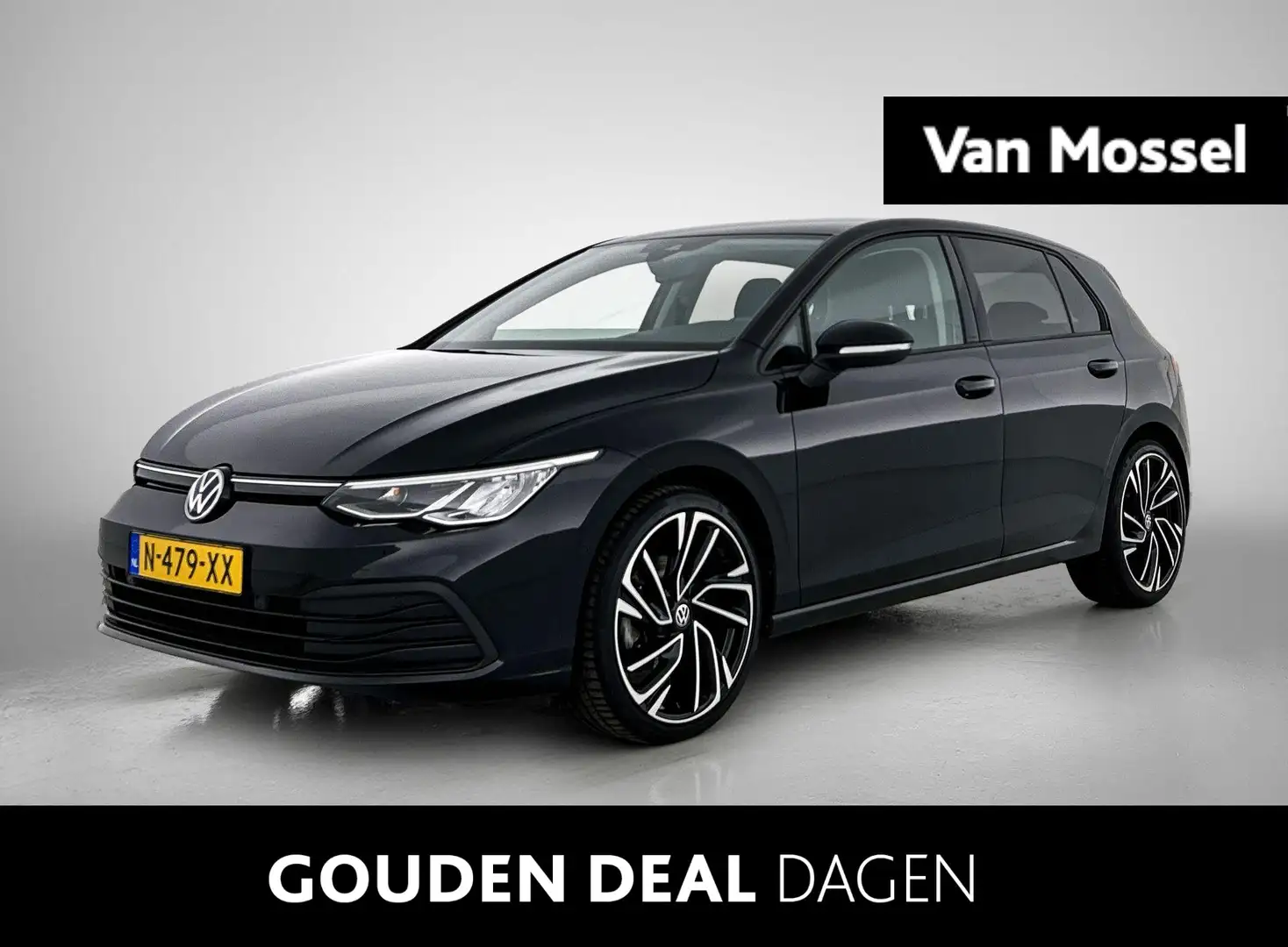 Volkswagen Golf 1.5 eTSI Style 150 PK | Automaat | Navigatie | Ada Noir - 1