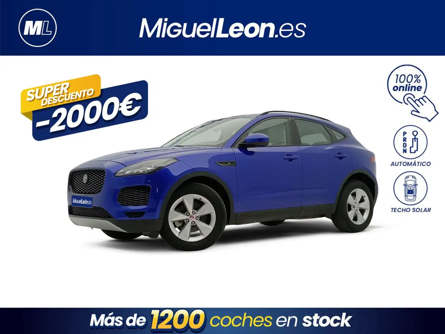 Jaguar E-Pace 2.0D 132kW S 4WD Auto Azul - 1
