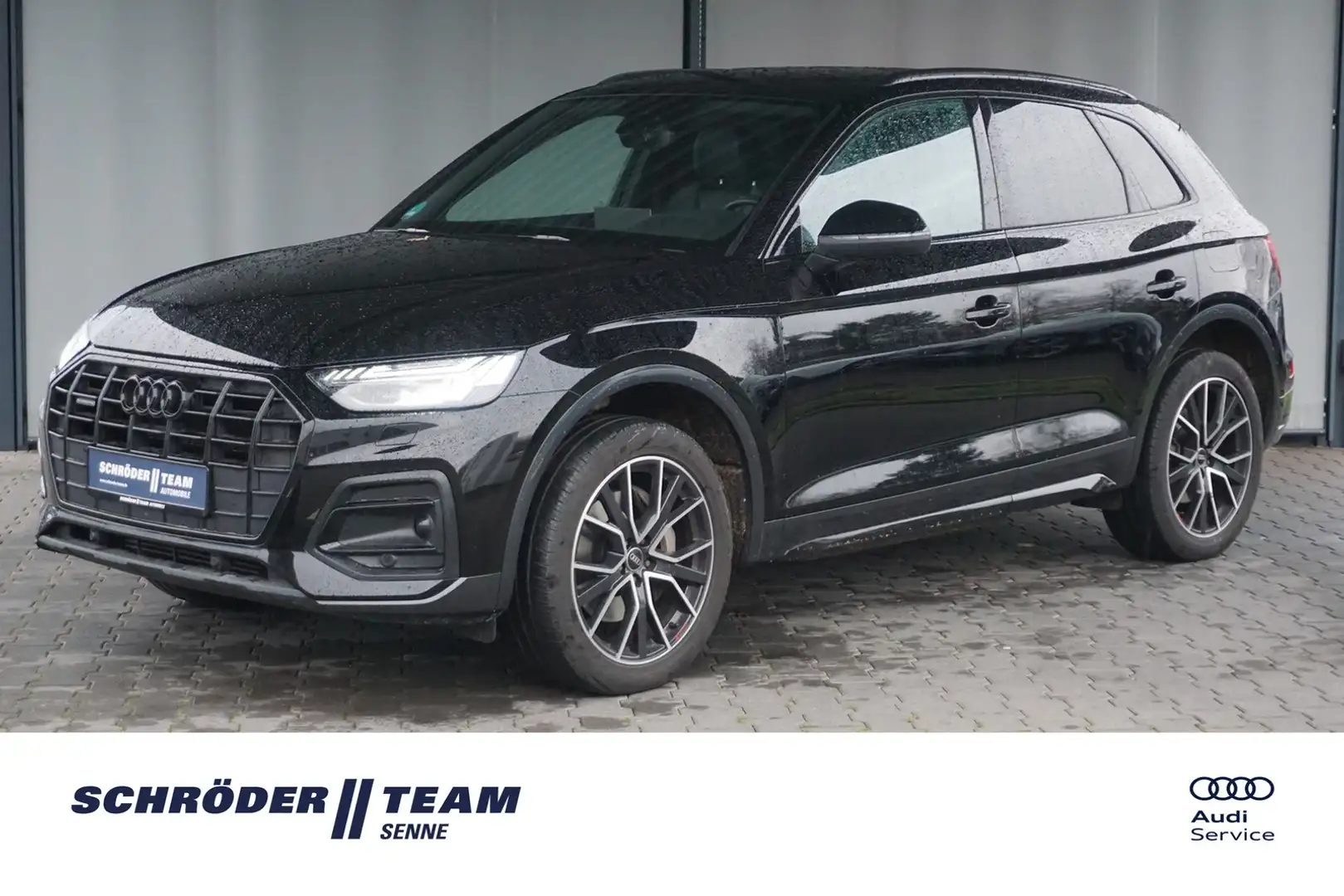 Audi Q5 50 TFSI e quattro S line BO AHK Matrix Zwart - 1