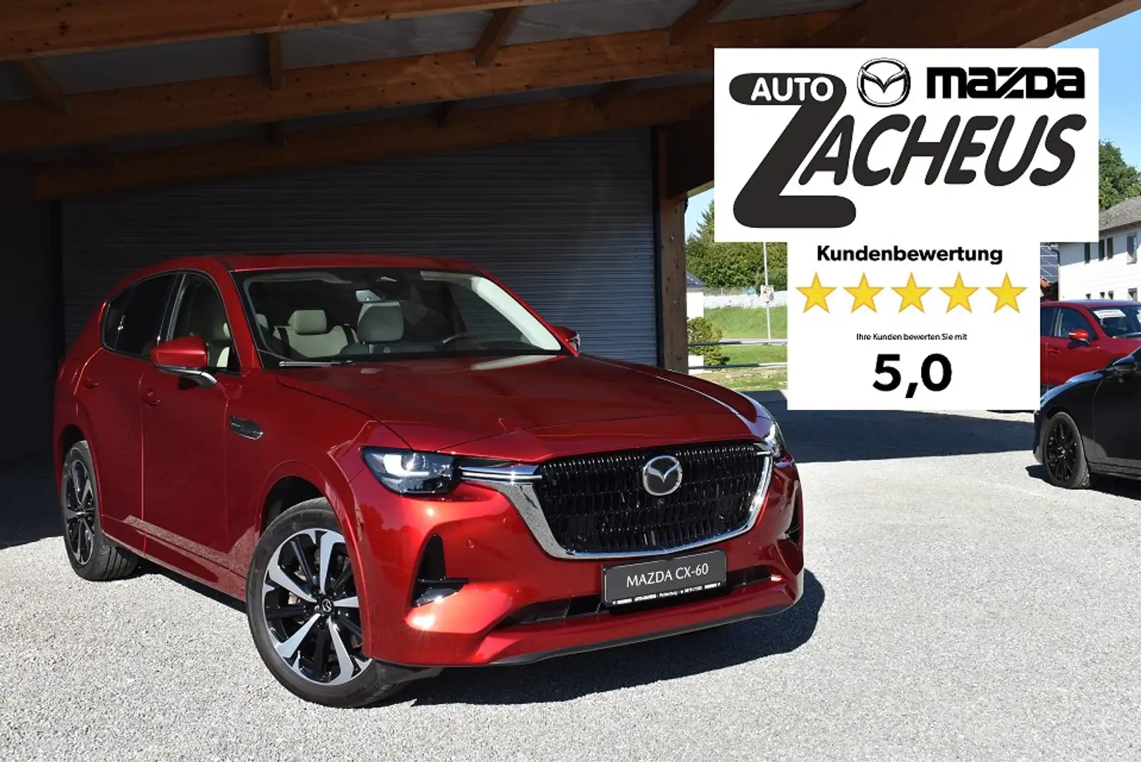 Mazda CX-60 e-SKYACTIV PHEV TAKUMI Vollausstattung Rot - 1
