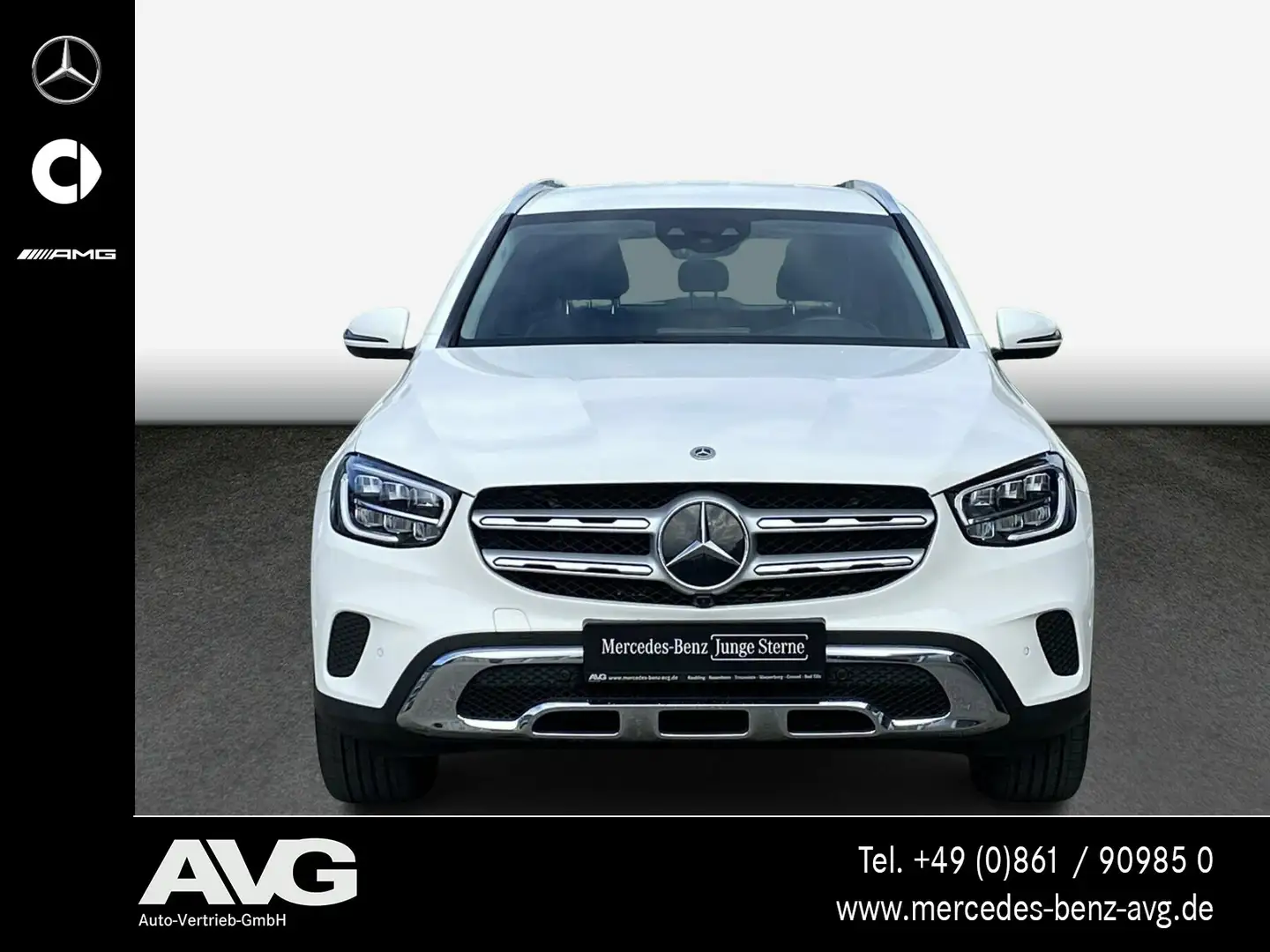 Mercedes-Benz GLC 400 GLC 400 d 4M KeyGo HUD 360°RFK Memory AHK Distr Weiß - 2