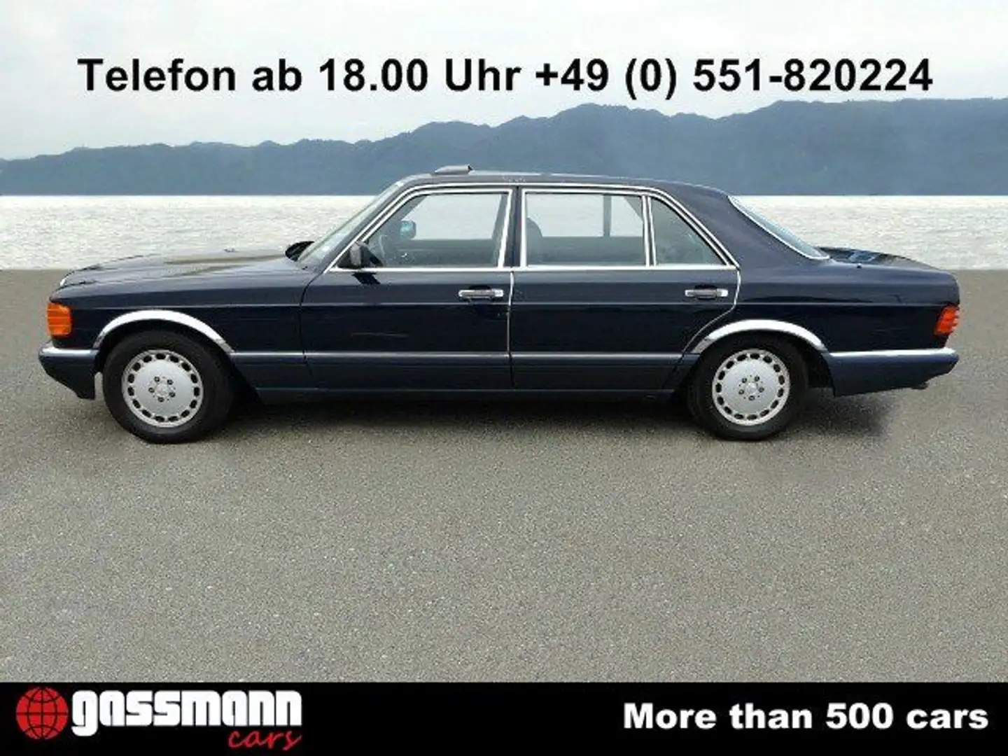 Mercedes-Benz 560 SEL Limousine W126, mehrfach VORHANDEN! Синій - 2