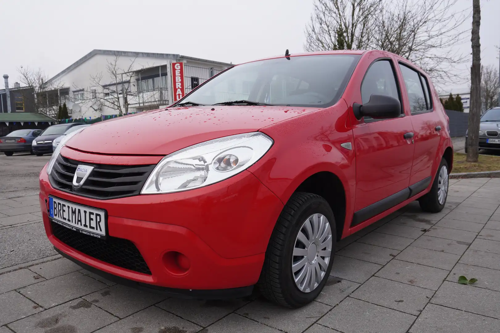 Dacia Sandero AMBIANCE*TÜV NEU* Rot - 1