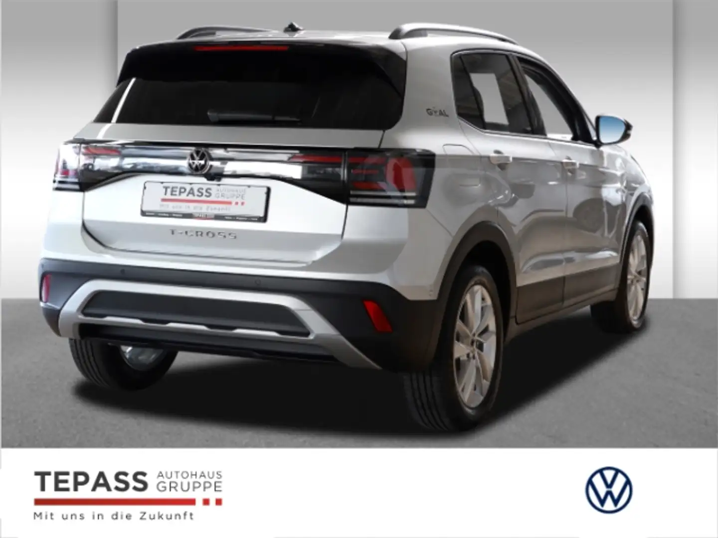 Volkswagen T-Cross 1.0 TSI Goal NAVI LED DAB Grigio - 2