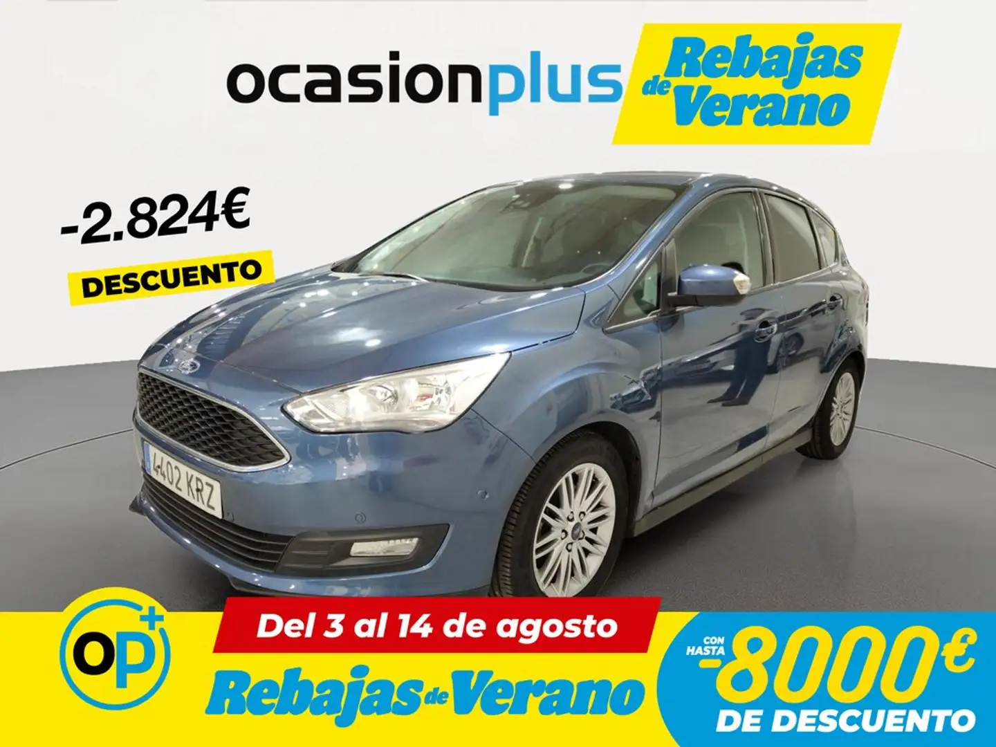 Ford C-Max 1.0 Ecoboost Auto-S&S Business 125 Azul - 1