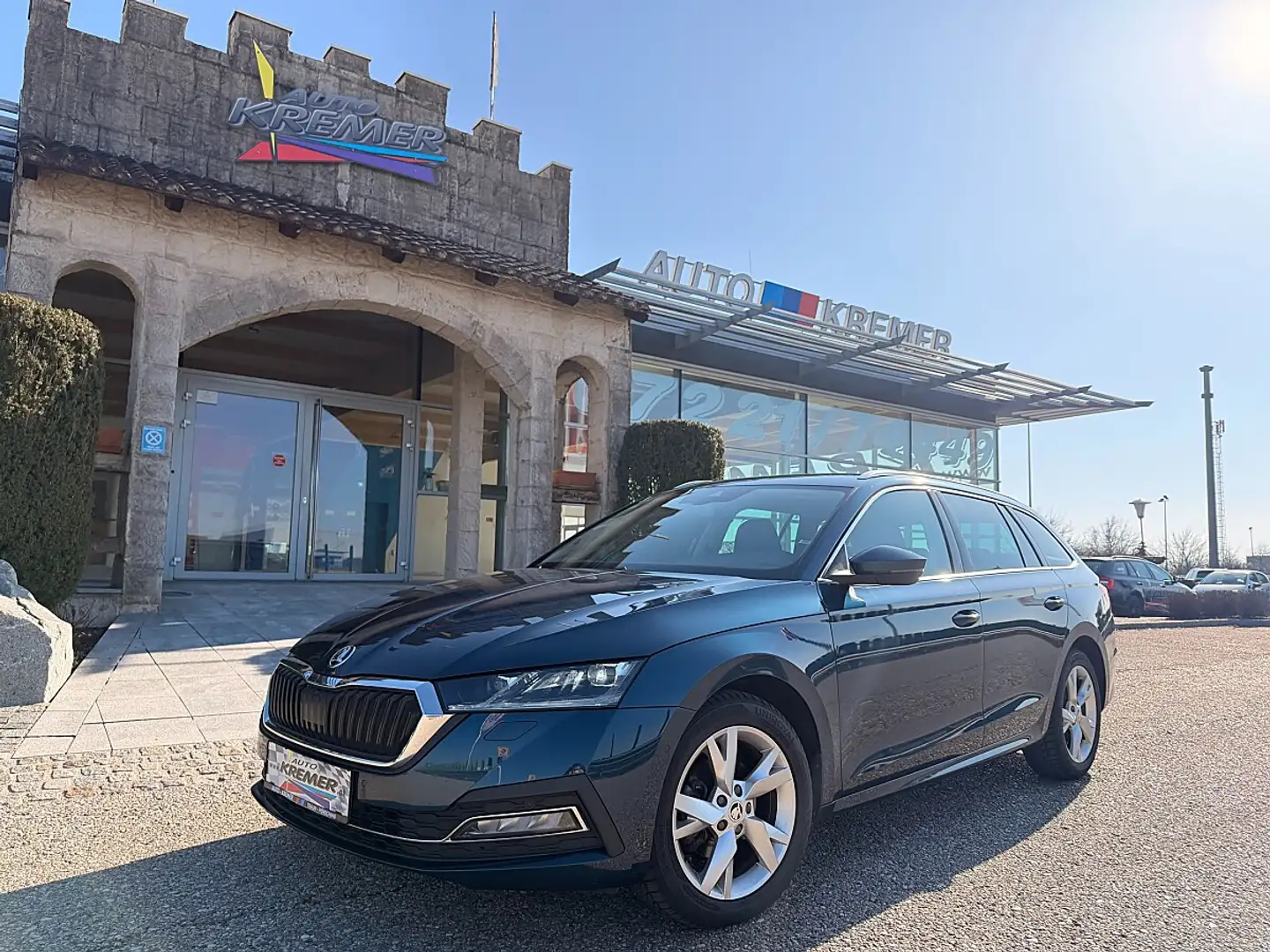 Skoda Octavia Combi 2,0 TDI Style DSG/ACC/SHA/TWA/RFK/MATRIX-... Blau - 1