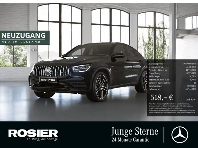 Mercedes-Benz GLC 43 AMG 4M Coupé LED HUD Navi Luftf. Kamer