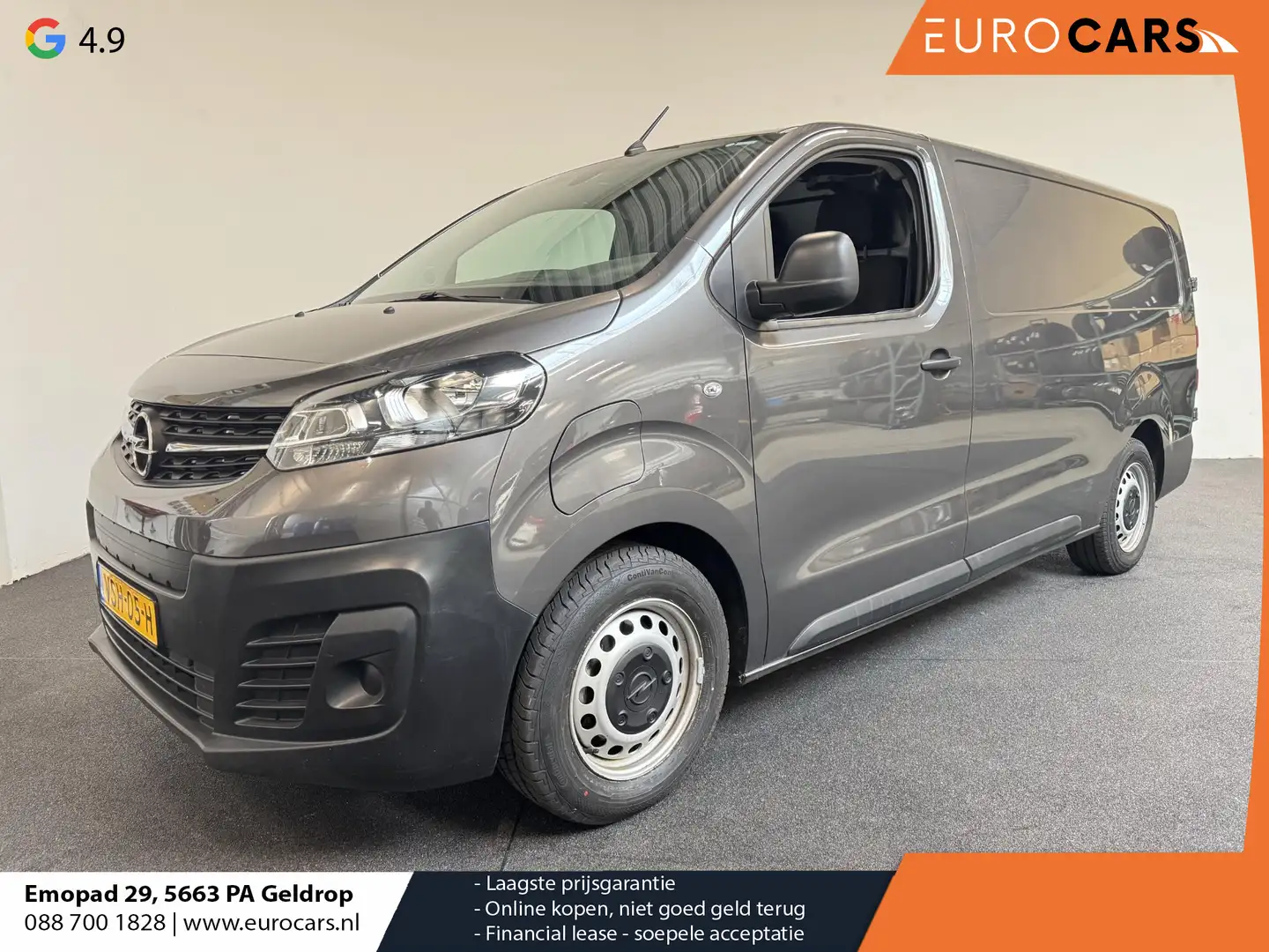 Opel Vivaro-e L3H1 Edition 75 kWh Automaat Airco Navigatie Cruis Grijs - 1