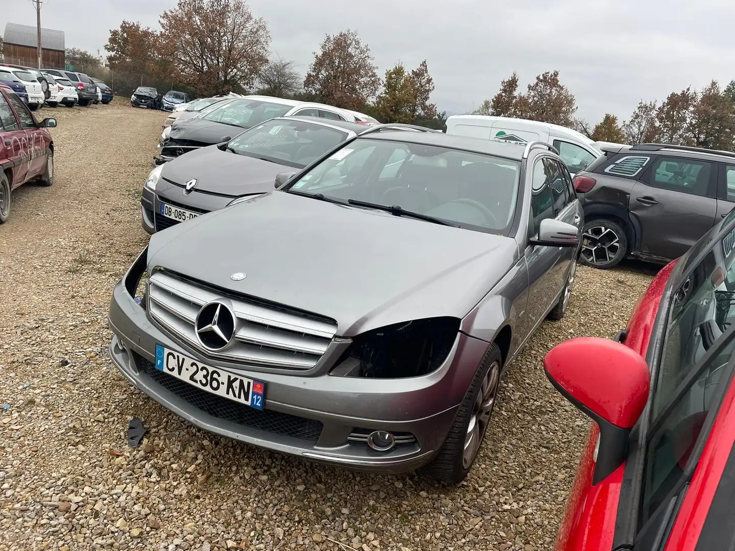 Mercedes-Benz C 350 Classe C C350 CDi 224 / CV236 Gris - 2