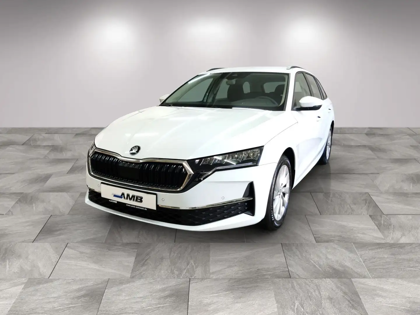 Skoda Octavia Combi Selection eTSI LED/ACC/virtC/Navi Blanc - 2