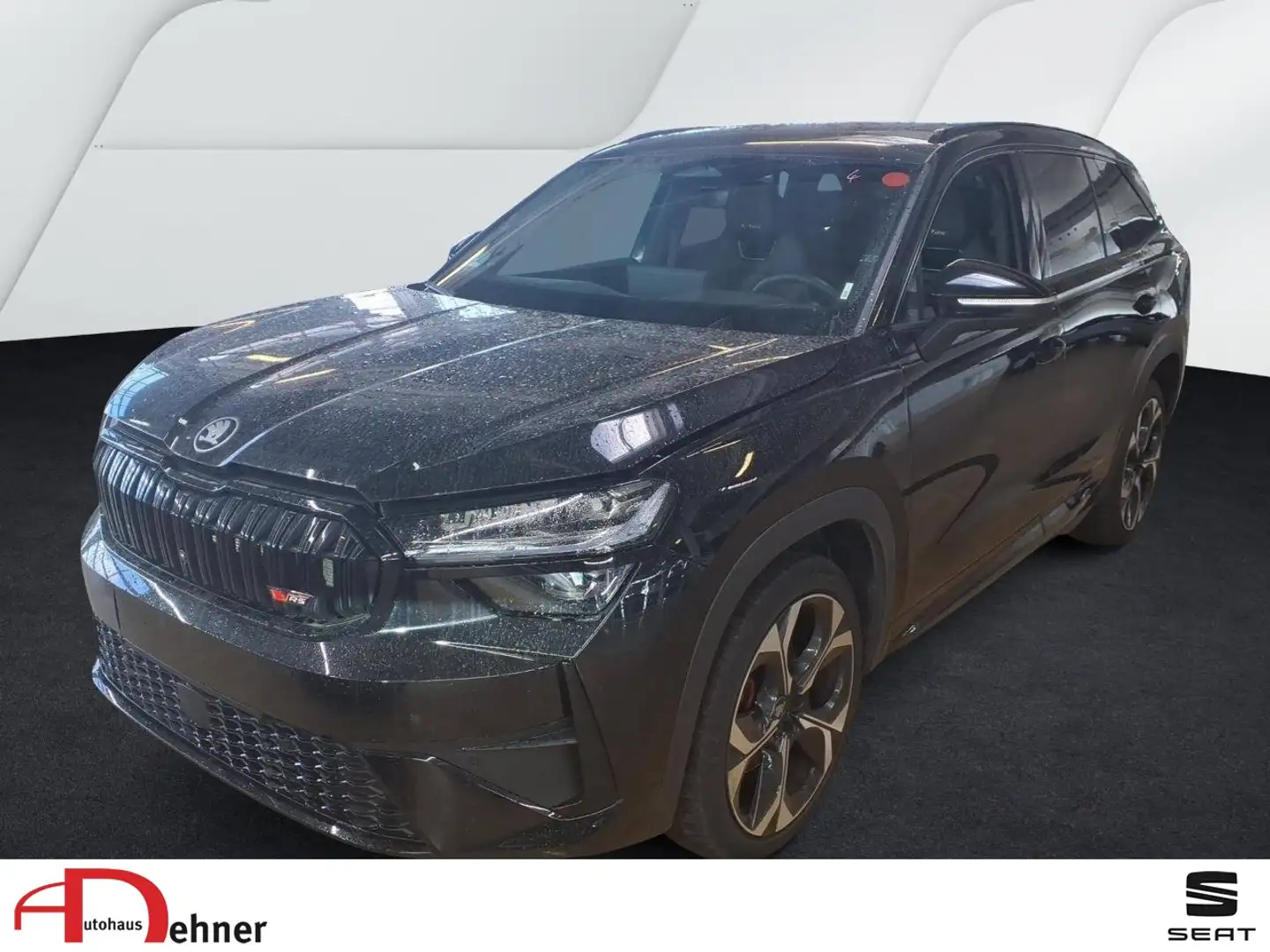 Skoda Kodiaq RS 2.0 TSI 4x4 STDHZ+MTRIX+AHK+7SITZ+PANO Klima Schwarz - 1