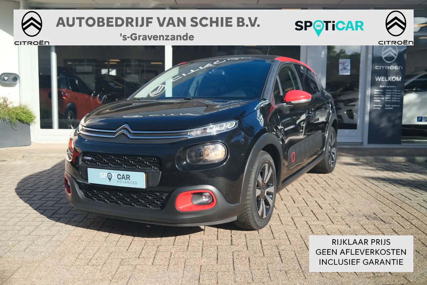 Citroen C3 PT 110 Shine Automaat-6 Panoramadak | Camera | 16" Noir - 1
