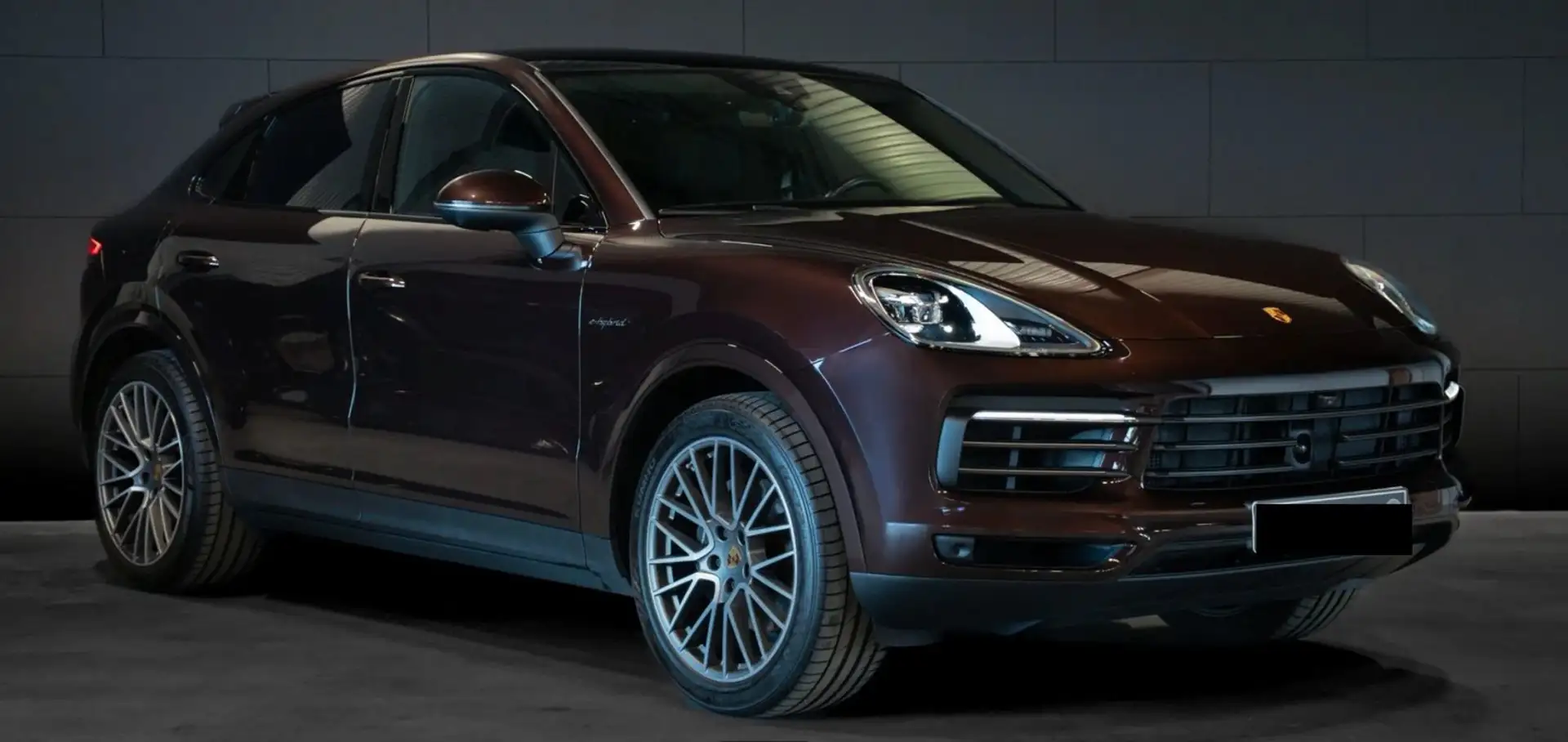 Porsche Cayenne Coupe E-Hybrid Platinum Edition Braun - 2