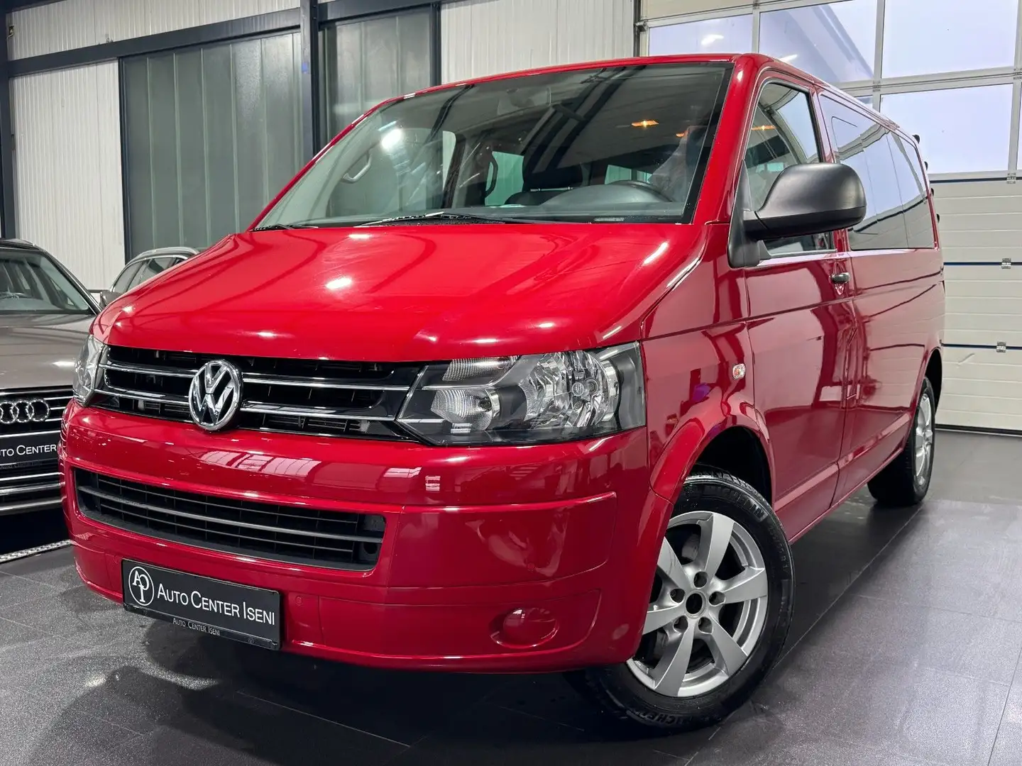Volkswagen T5 Multivan 4 Motion | SHZ | SH | 8-FACH | Rouge - 1