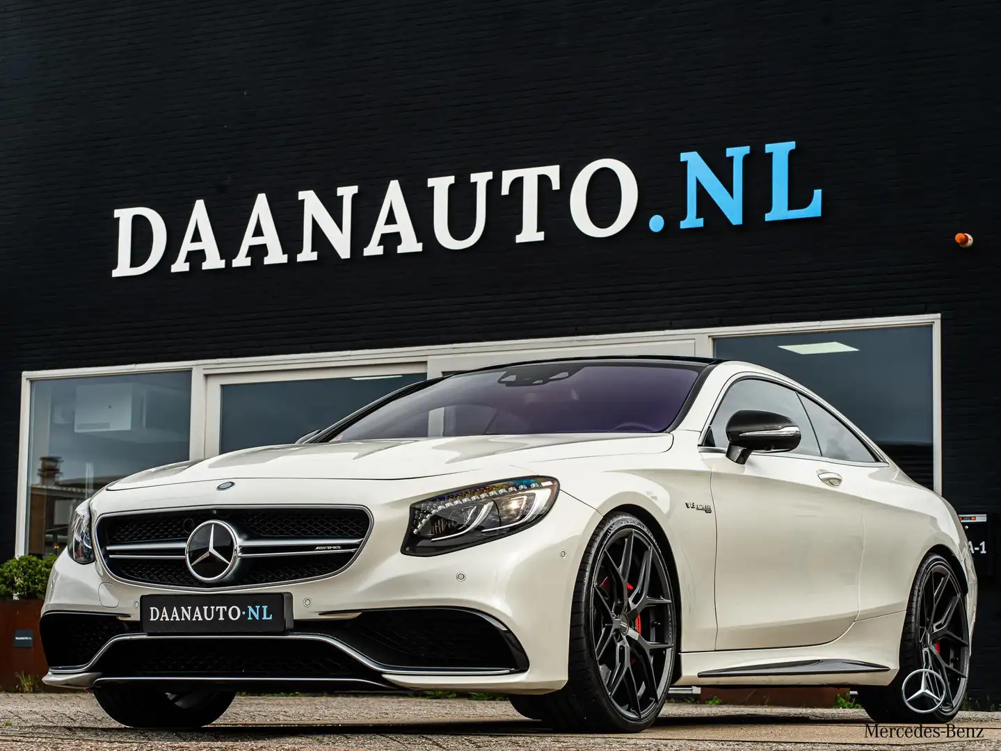 Mercedes-Benz S 63 AMG Coupé 4Matic 22" Vossen Rij-assist HUD Burmester White - 1