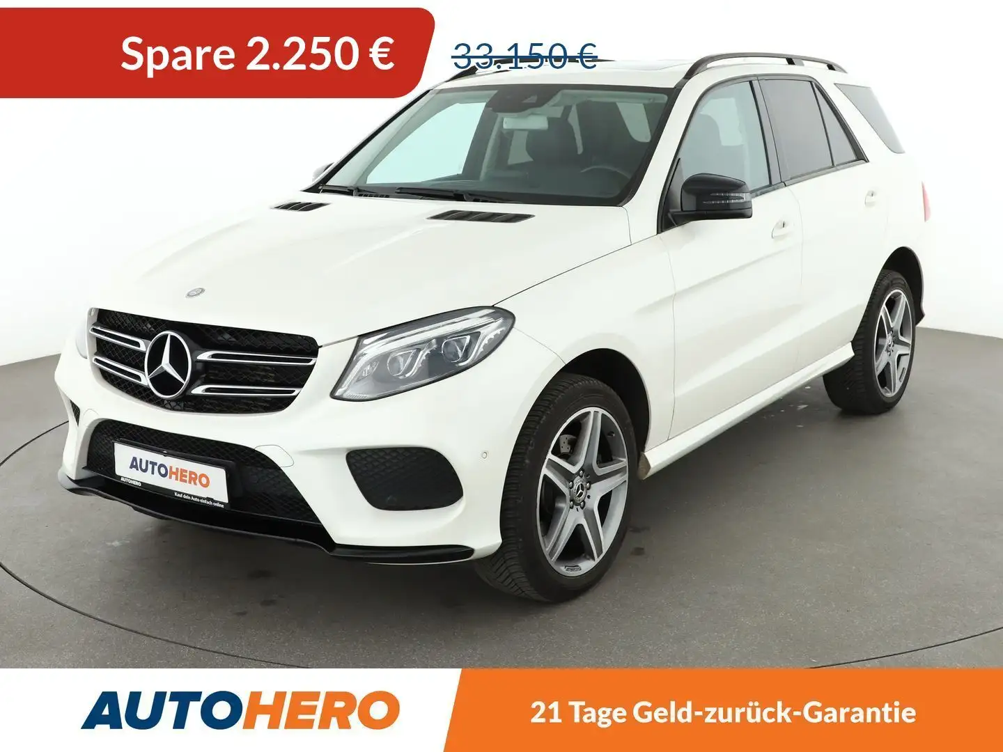 Mercedes-Benz GLE 250 GLE 250 d 4Matic AMG Line Aut.*NAVI*LED*PDC*SHZ Biały - 1
