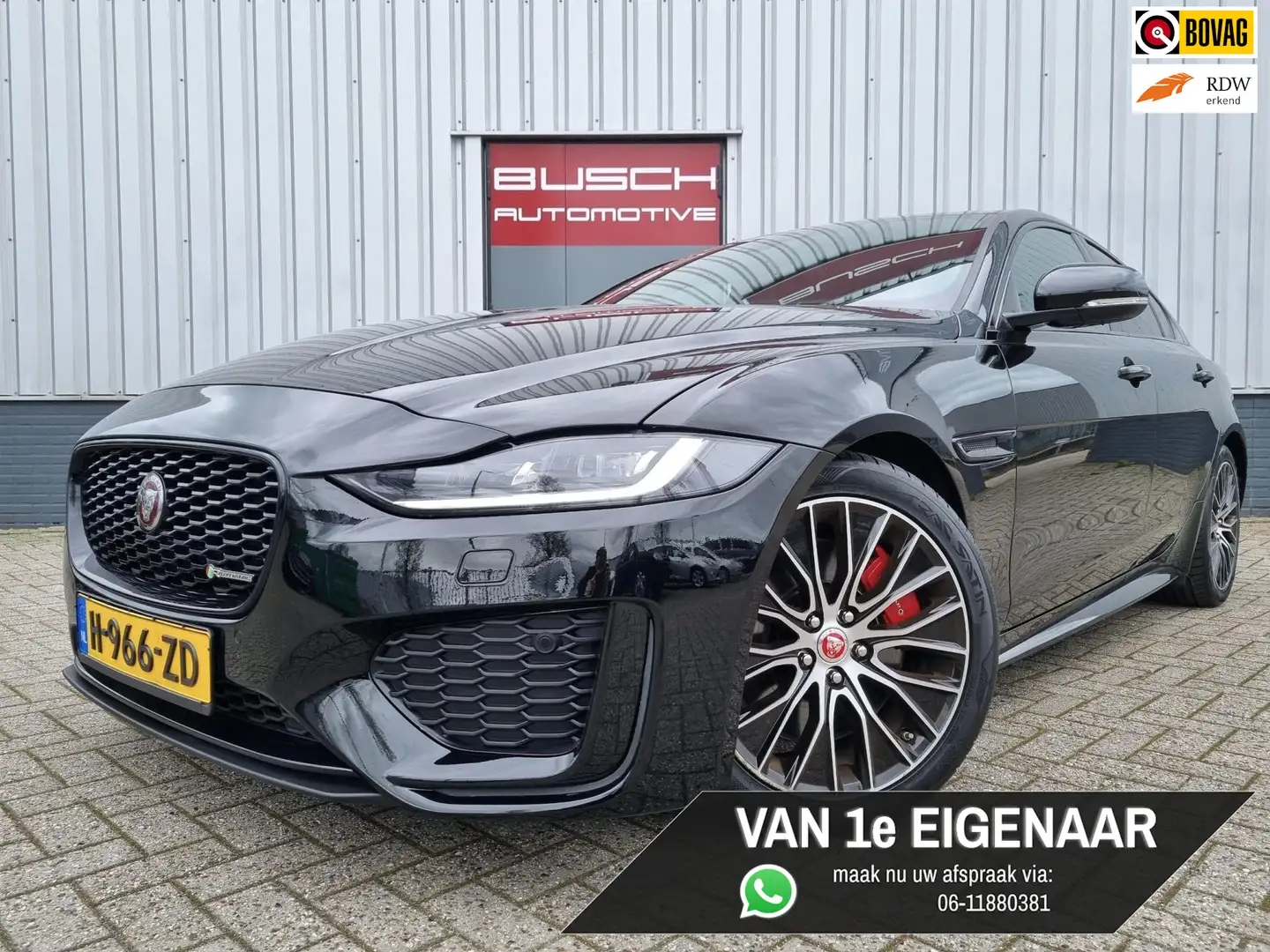Jaguar XE 2.0 D180 R-Dynamic SE VAN 1e EIGENAAR | CARPLAY | Noir - 1