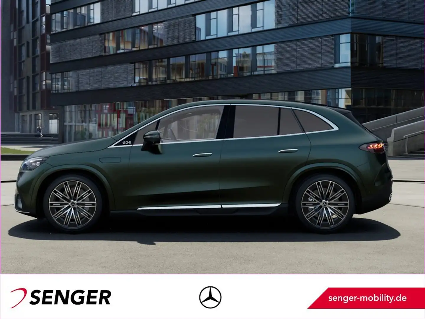 Mercedes-Benz EQE 350 + SUV AMG Premium Burmester Panorama 360 Grün - 2