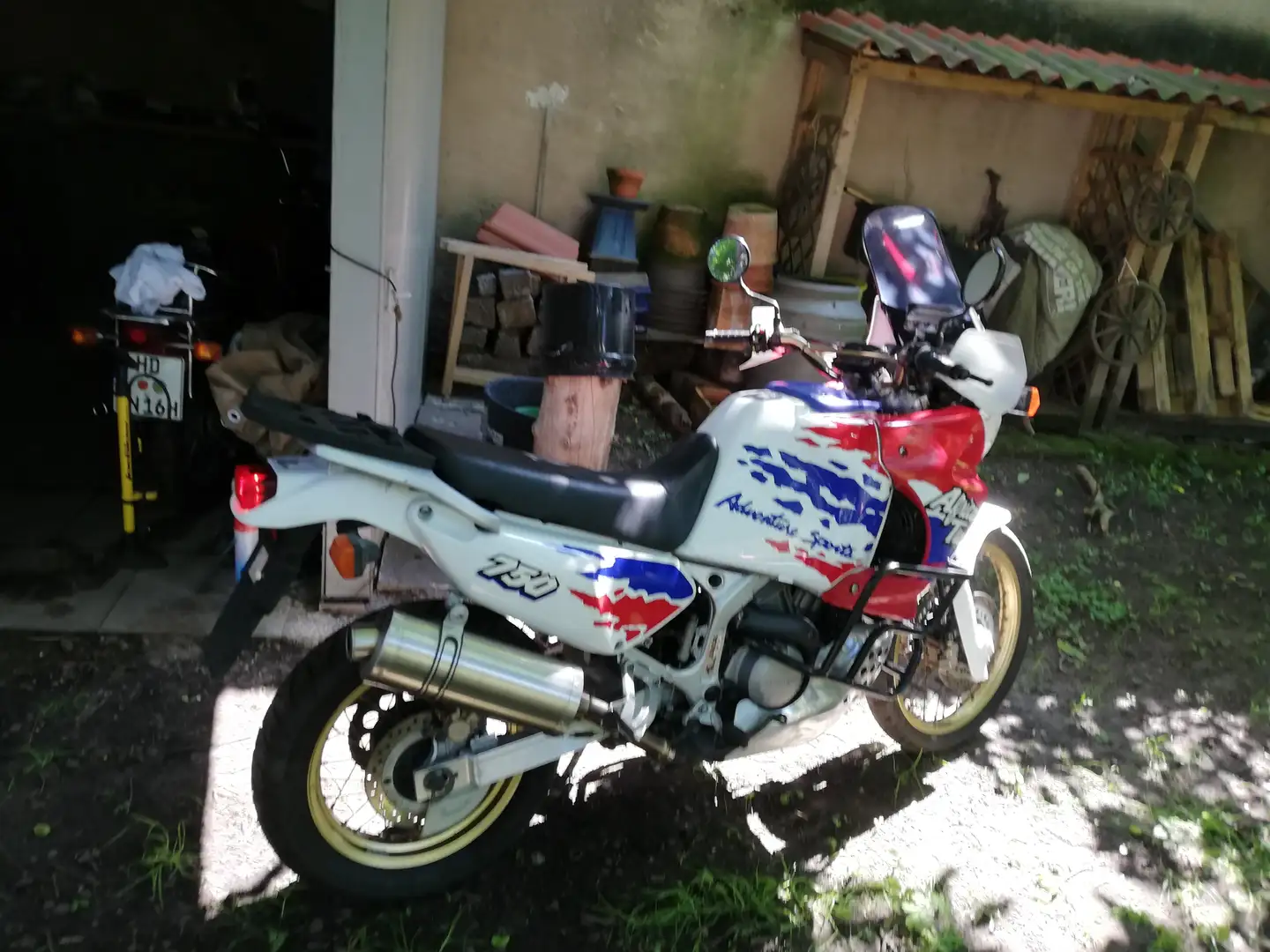 Honda XRV 750 Albastru - 2