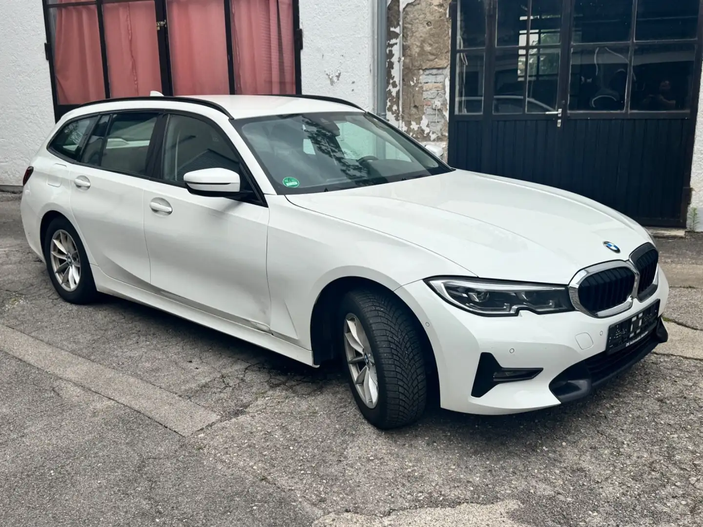 BMW 320 d Sport Line / Teilleder / Blanco - 2