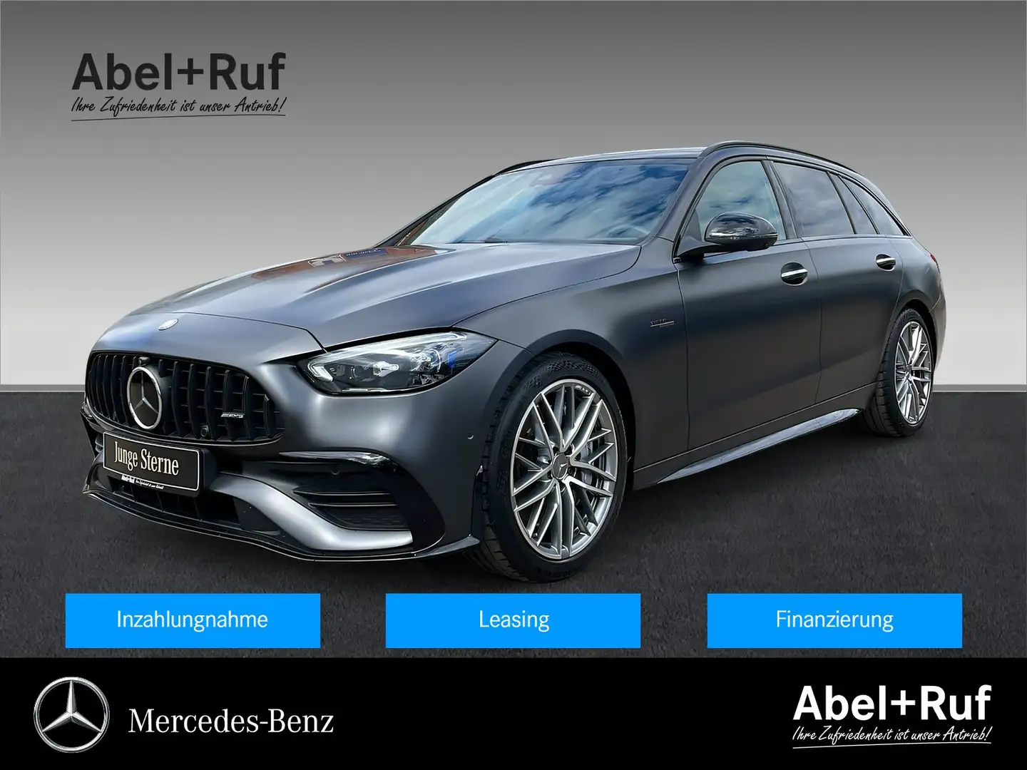 Mercedes-Benz C 43 AMG T 4M DIGITAL+DISTR+NIGHT+Ambi+Pano+360° Grau - 1