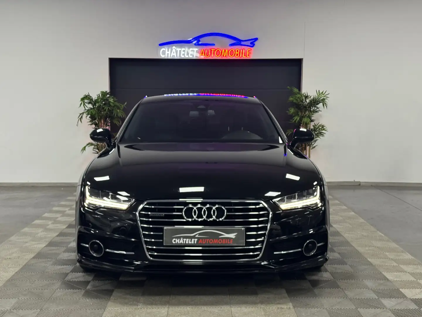 Audi A7 A7 3.0 TDi V6 Quattro état neuf Full Black Noir - 2
