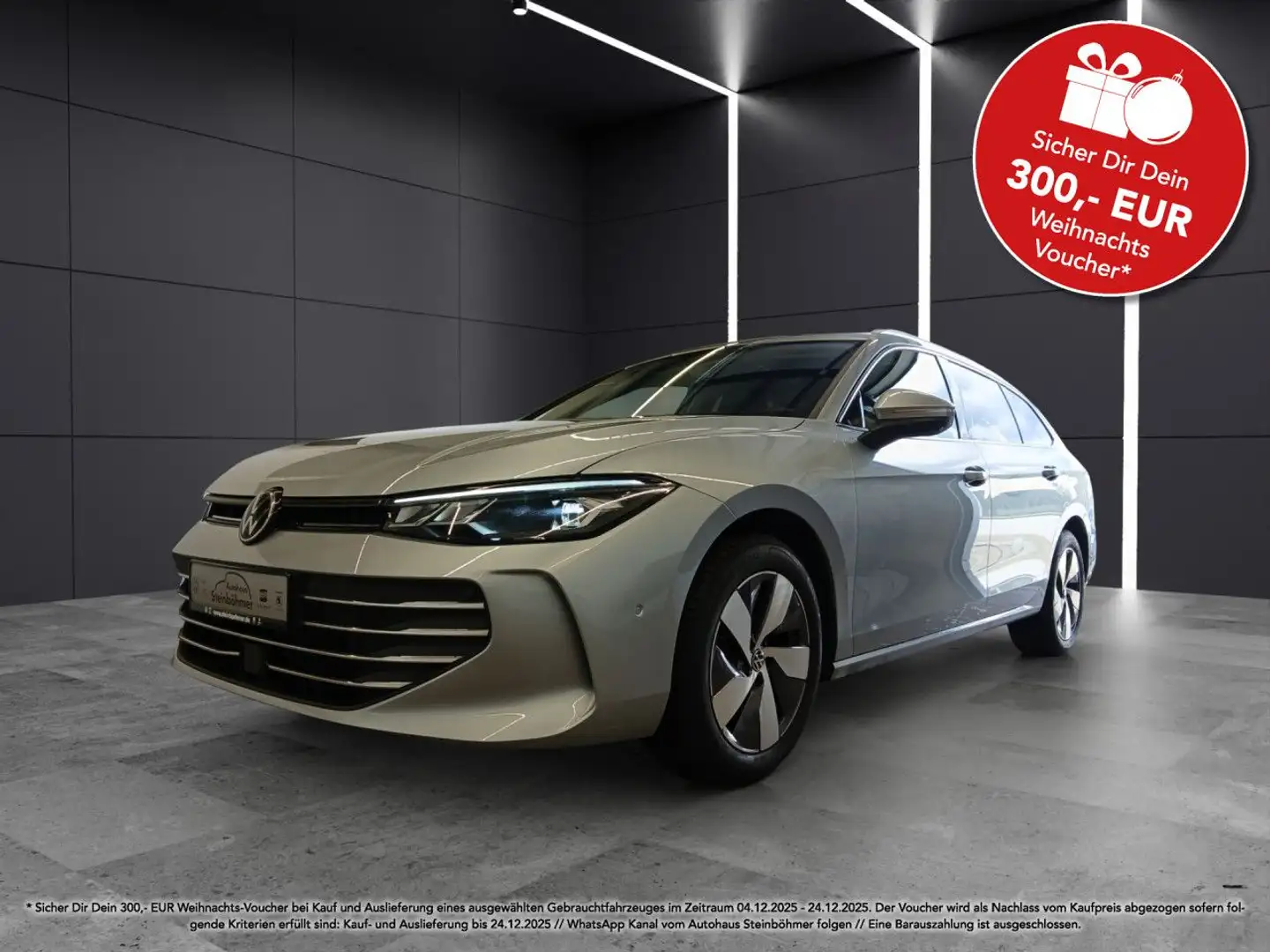 Volkswagen Passat Business 1.5eTSI DSG LED NAV AHK ACC Navi Silver - 1