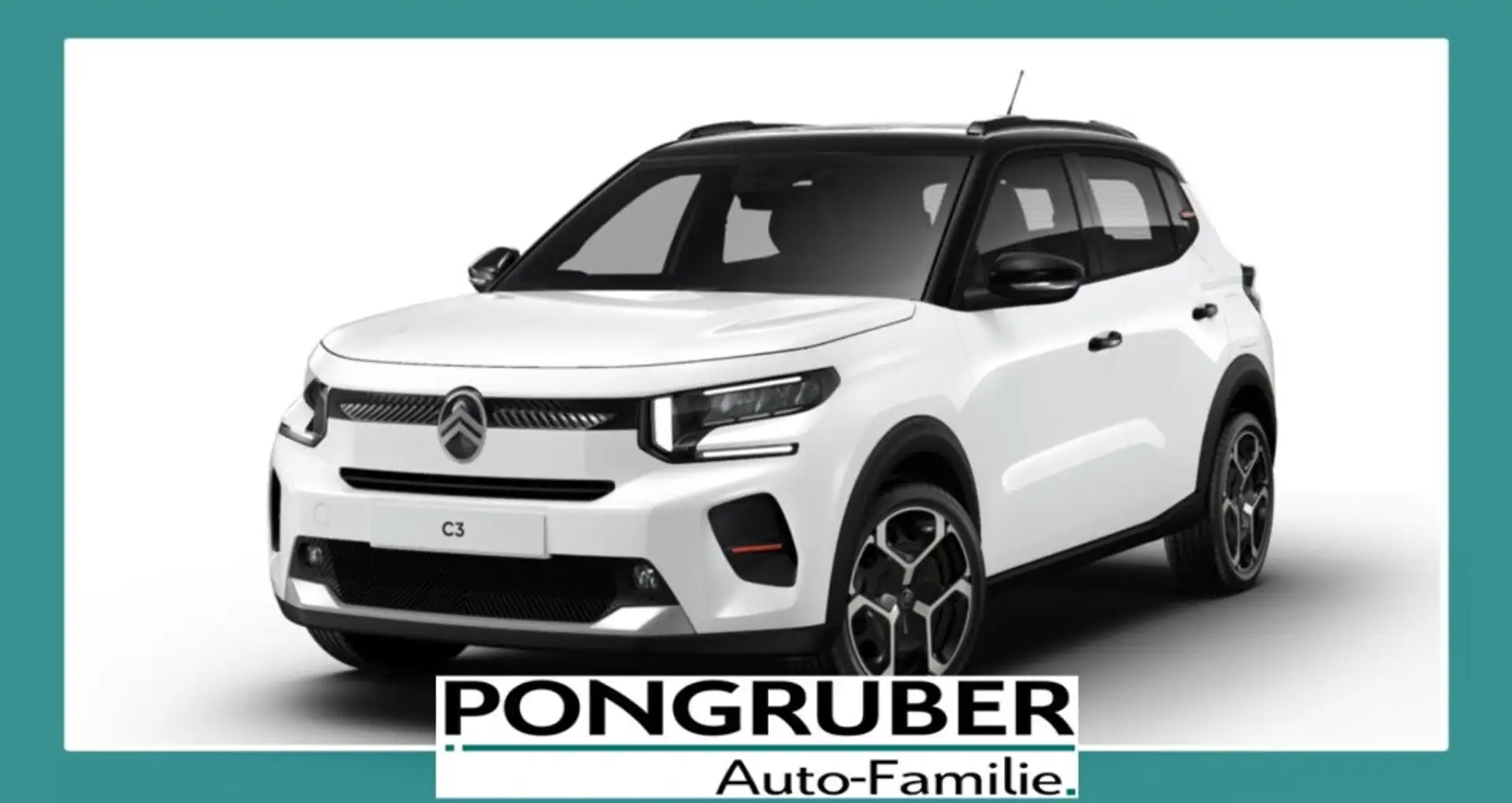 Citroen C3 Hybrid 110PS Automatik PLUS Weiß - 1
