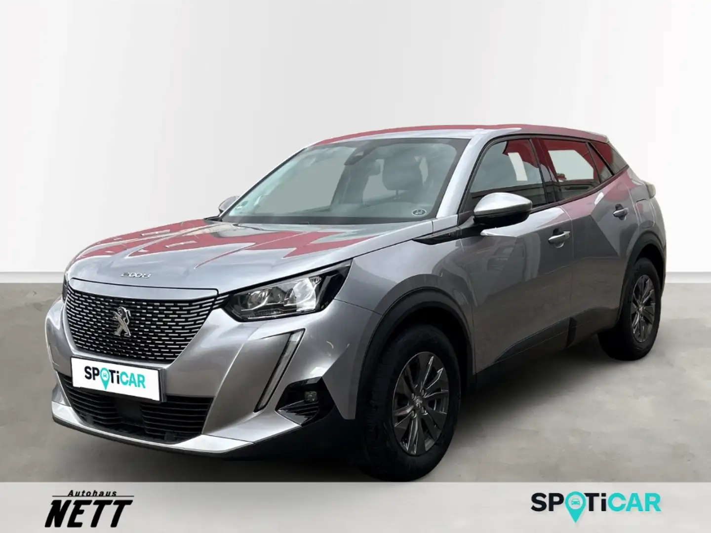 Peugeot 2008 -e Active Pack Elektromotor 136 Gris - 1