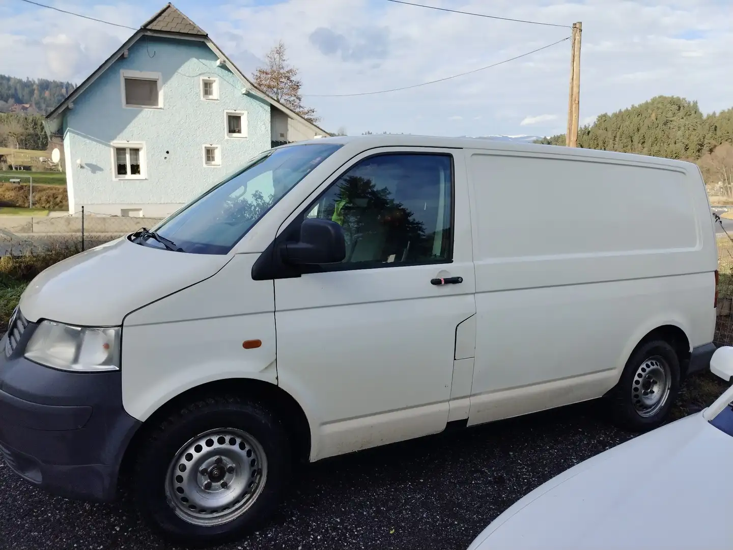 Volkswagen T5 Transporter Weiß - 2