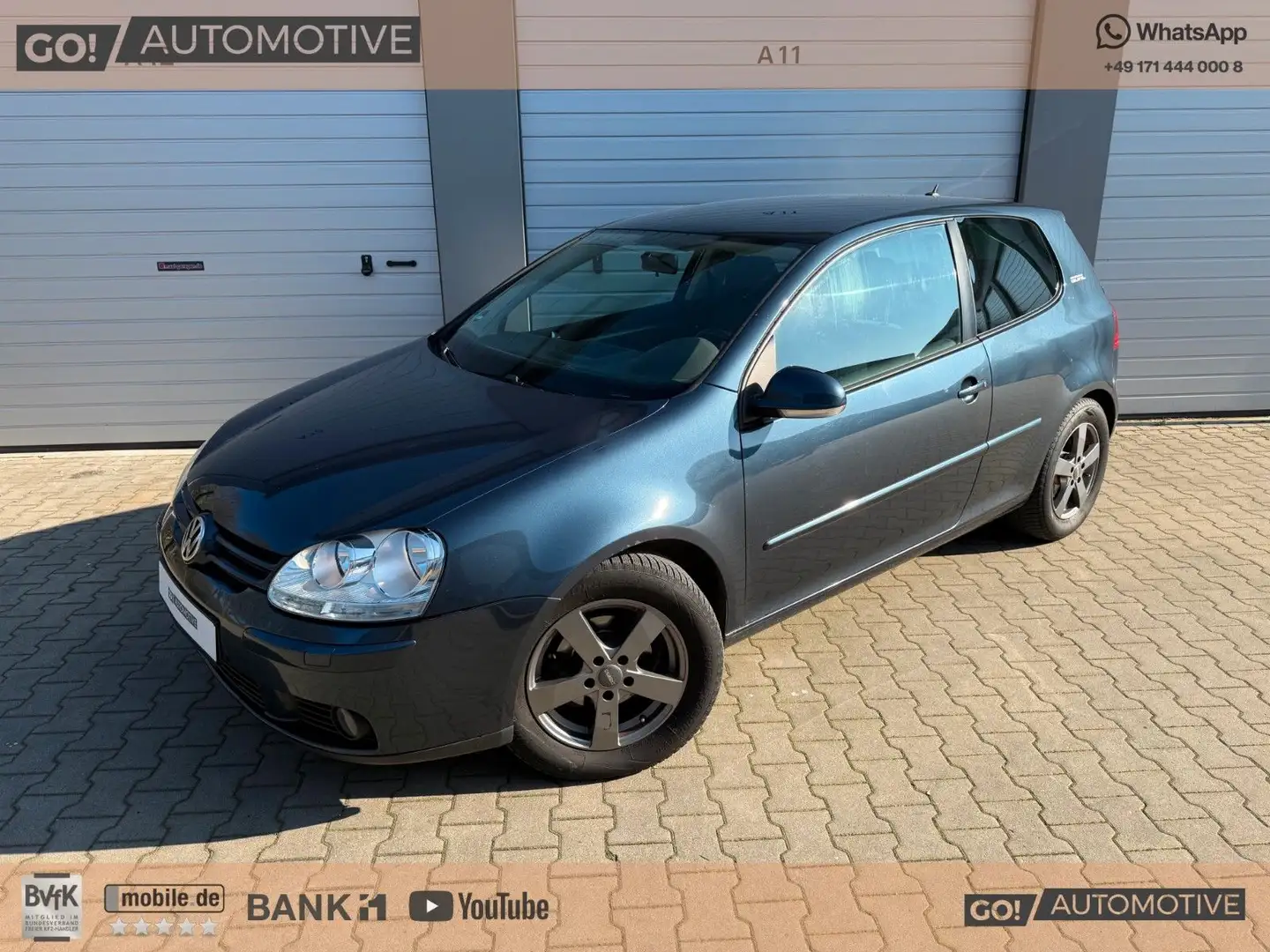 Volkswagen Golf V 1.6 "Goal"+Reifen neu+AHK+TÜV!!! Blauw - 1